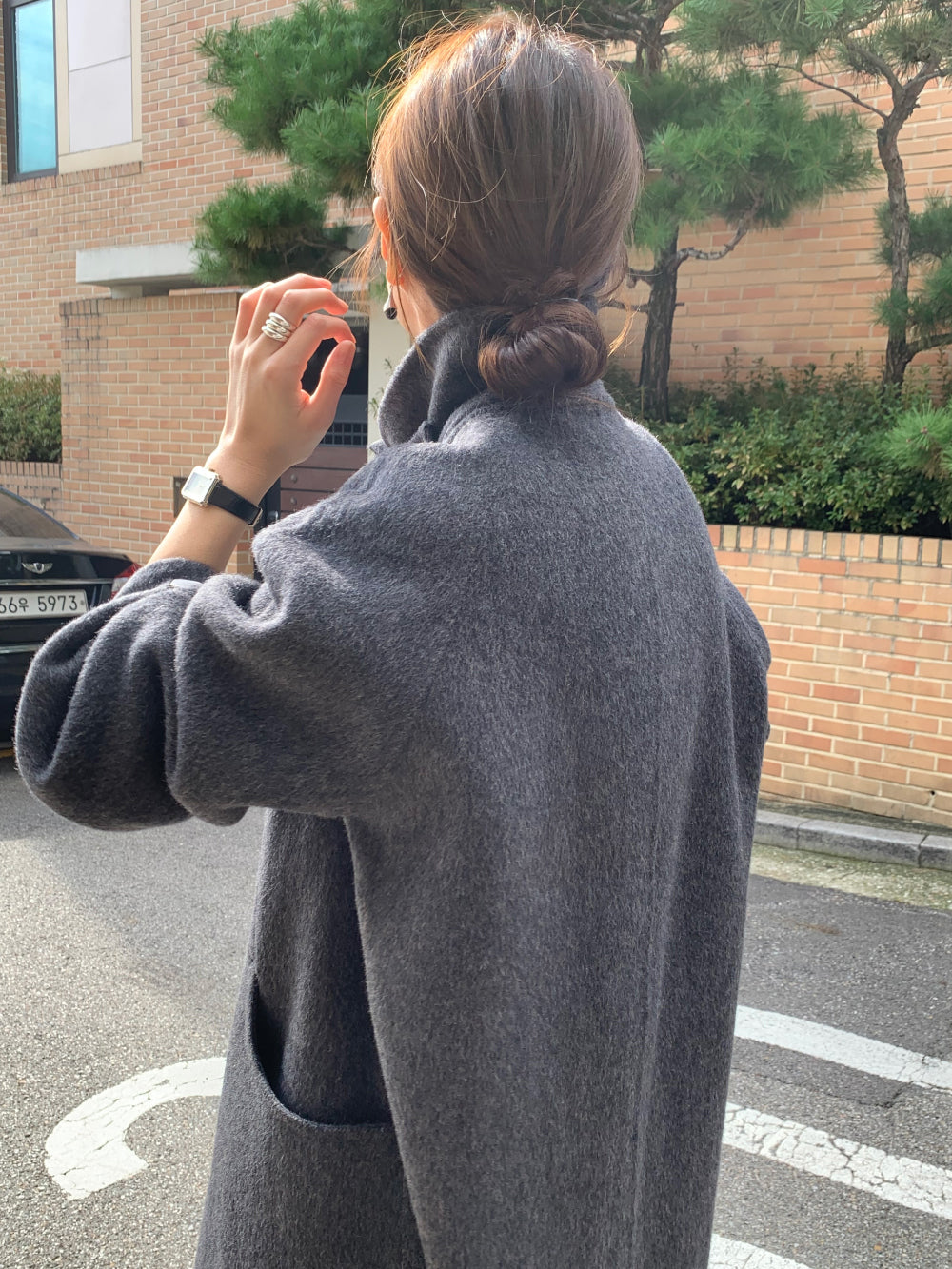 one mile long handmade coat-3col