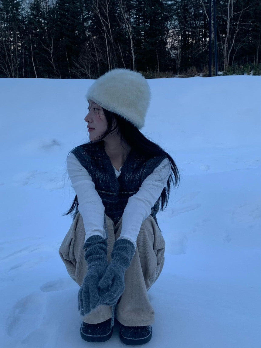 Isabel corduroy pants-2col