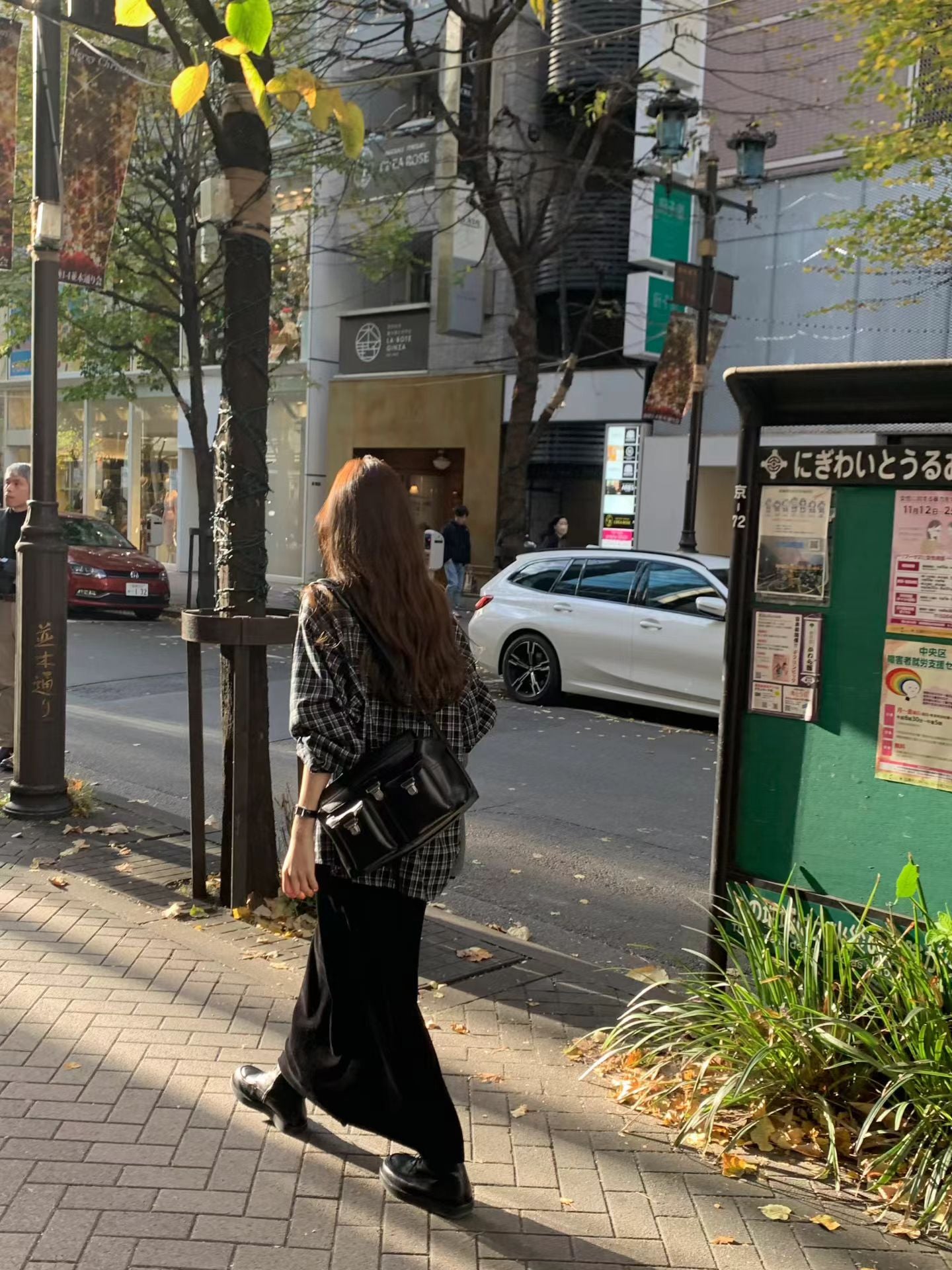 Ounce liden check shirt-2col