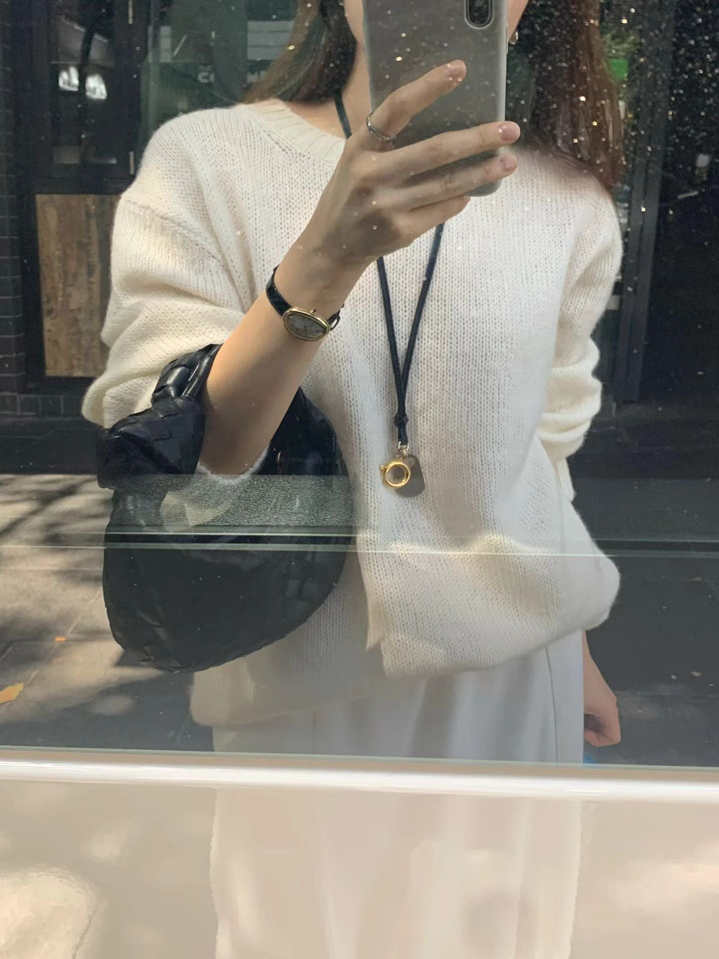 Ounce linen fringe skirt-2col