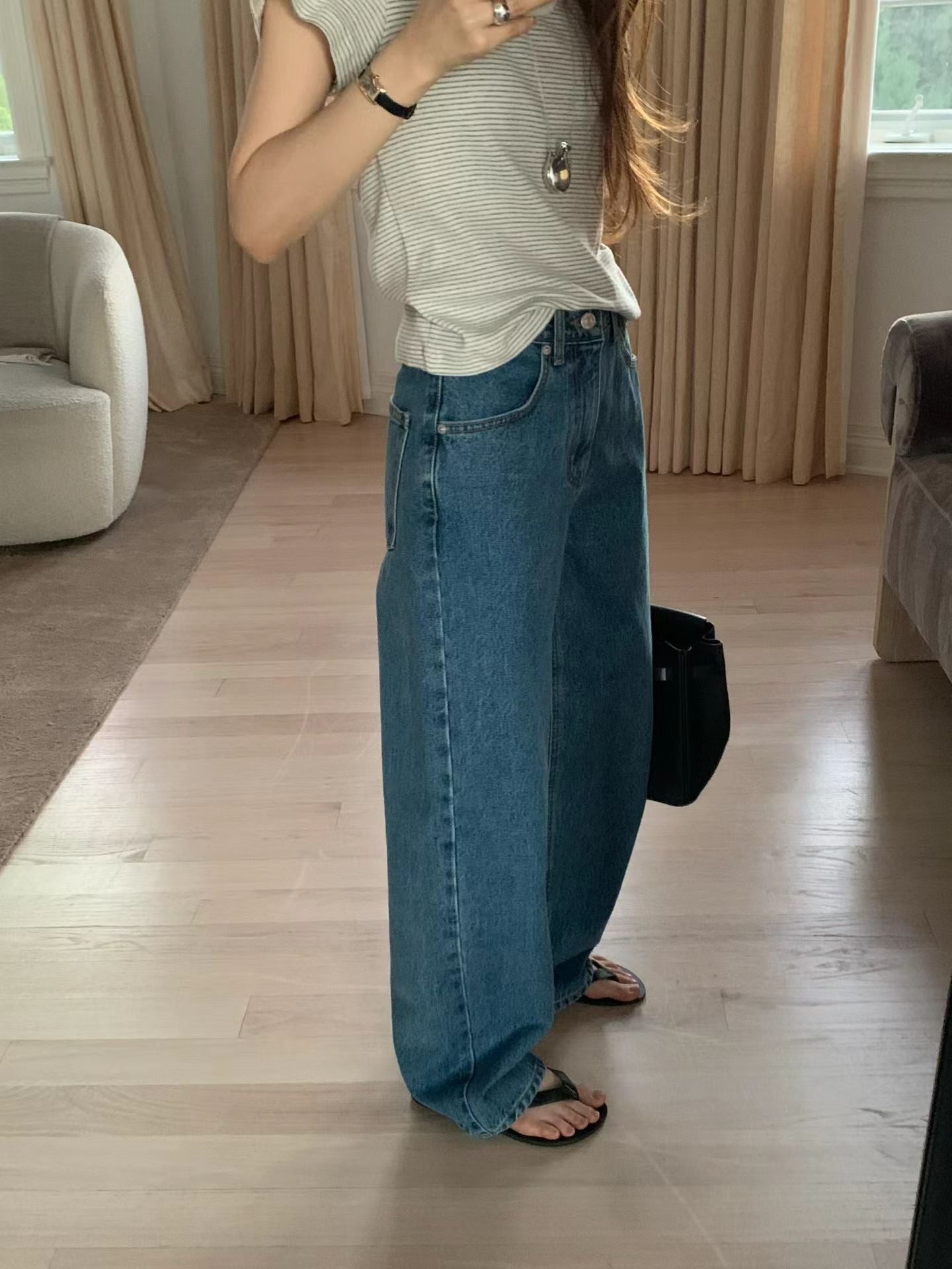 Ounce nia deep blue denim