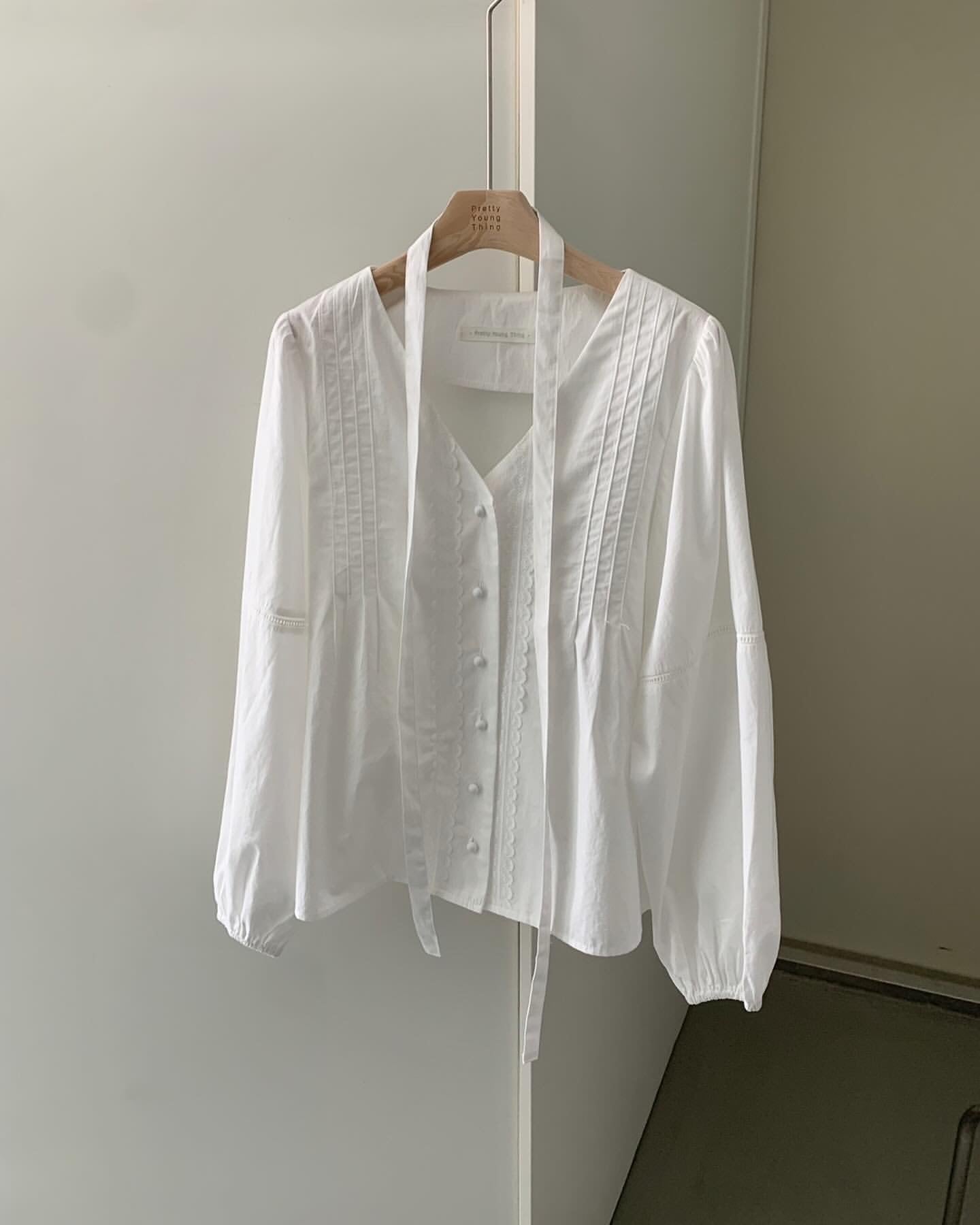 chemi tie blouse