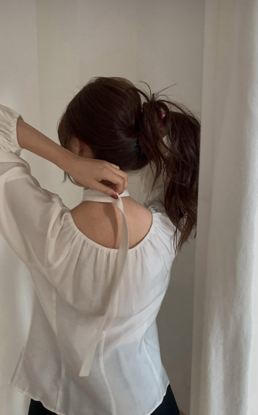 Mute wool blouse-4col