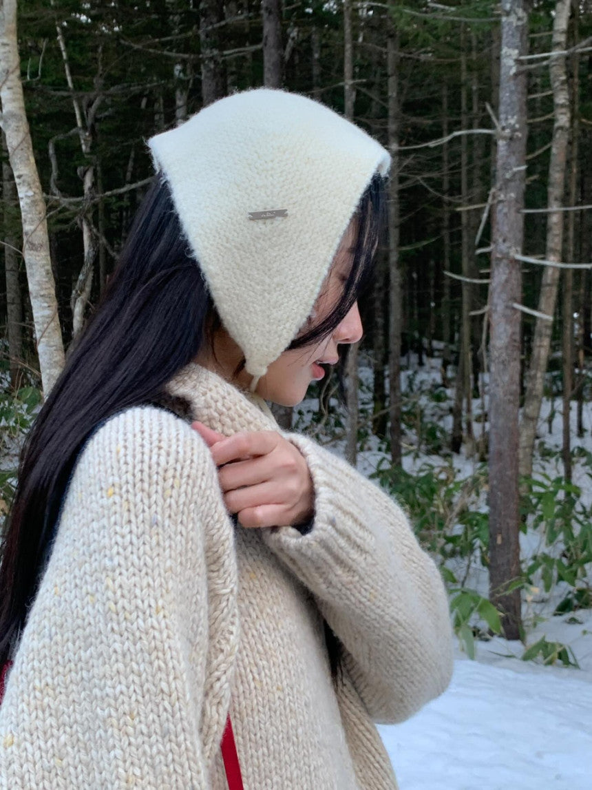 winter rosy cardigan-2col