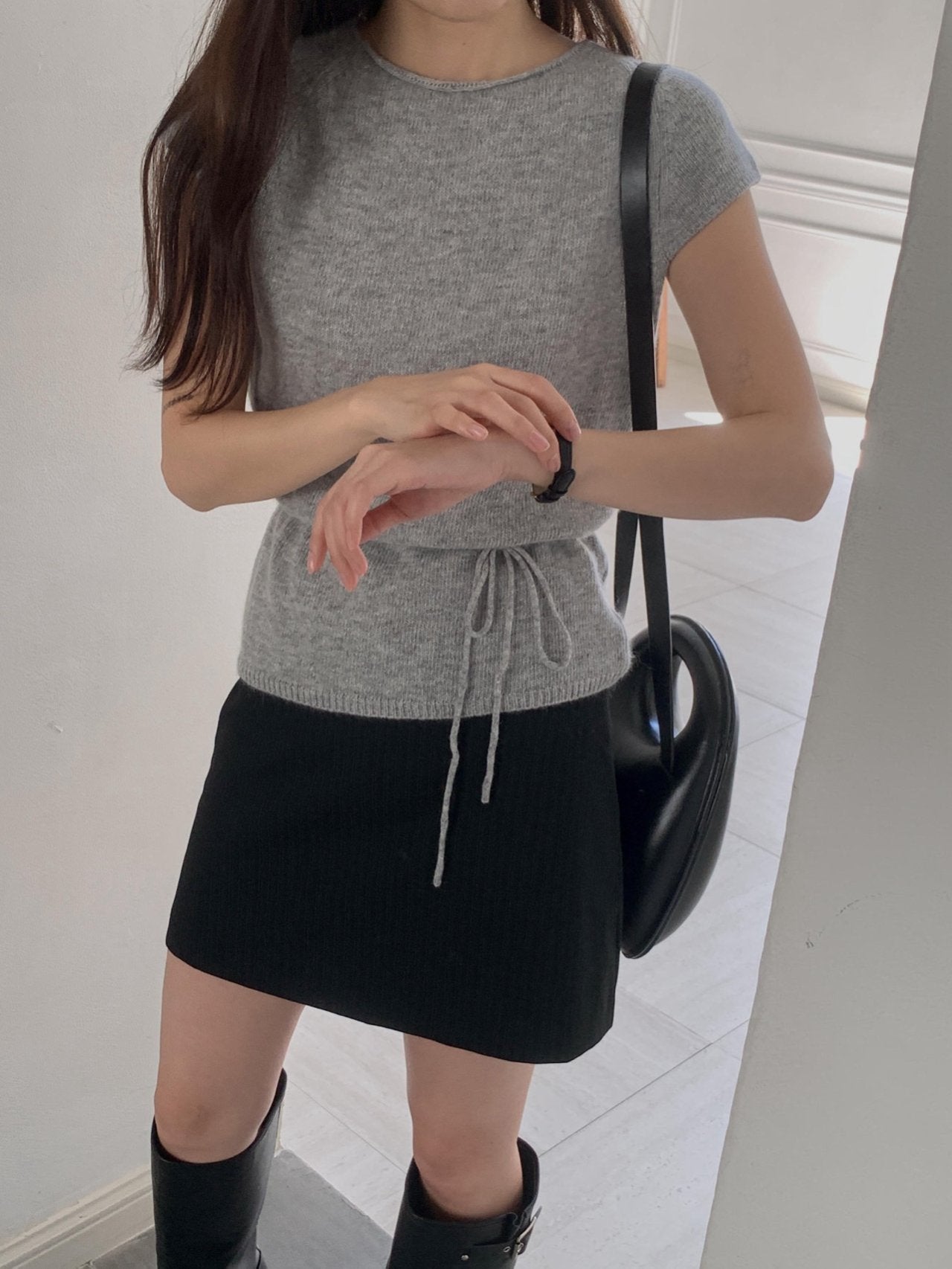 Fox belt knit-3col