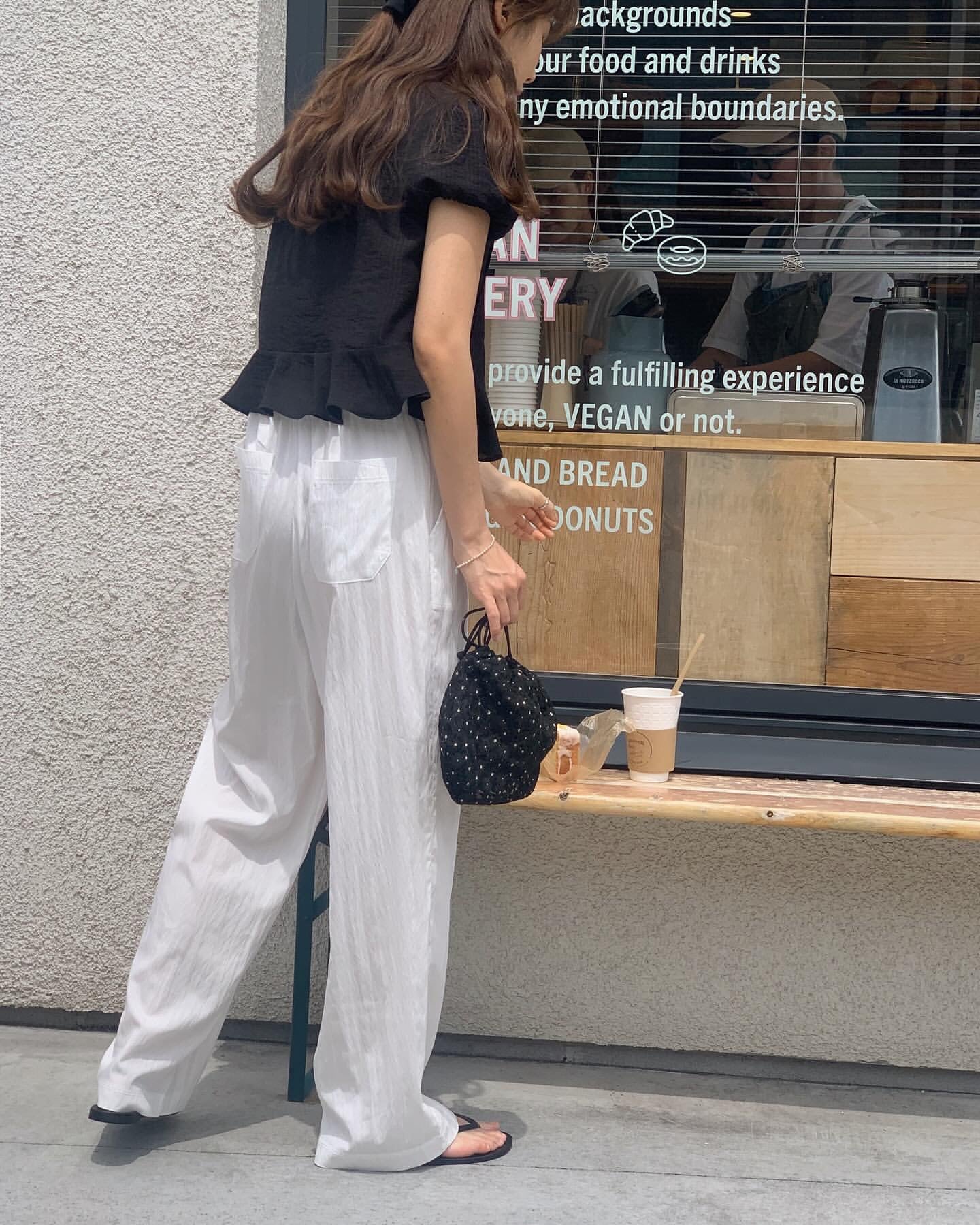 liter sandy nylon pants-3col