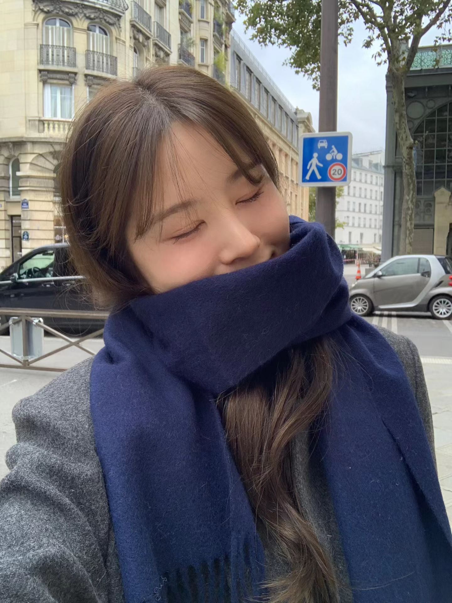 Ounce soft wool muffler-10col