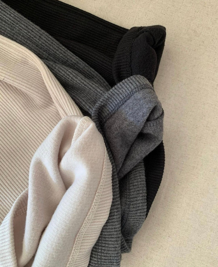 winter gimo Relaxed pants-4col