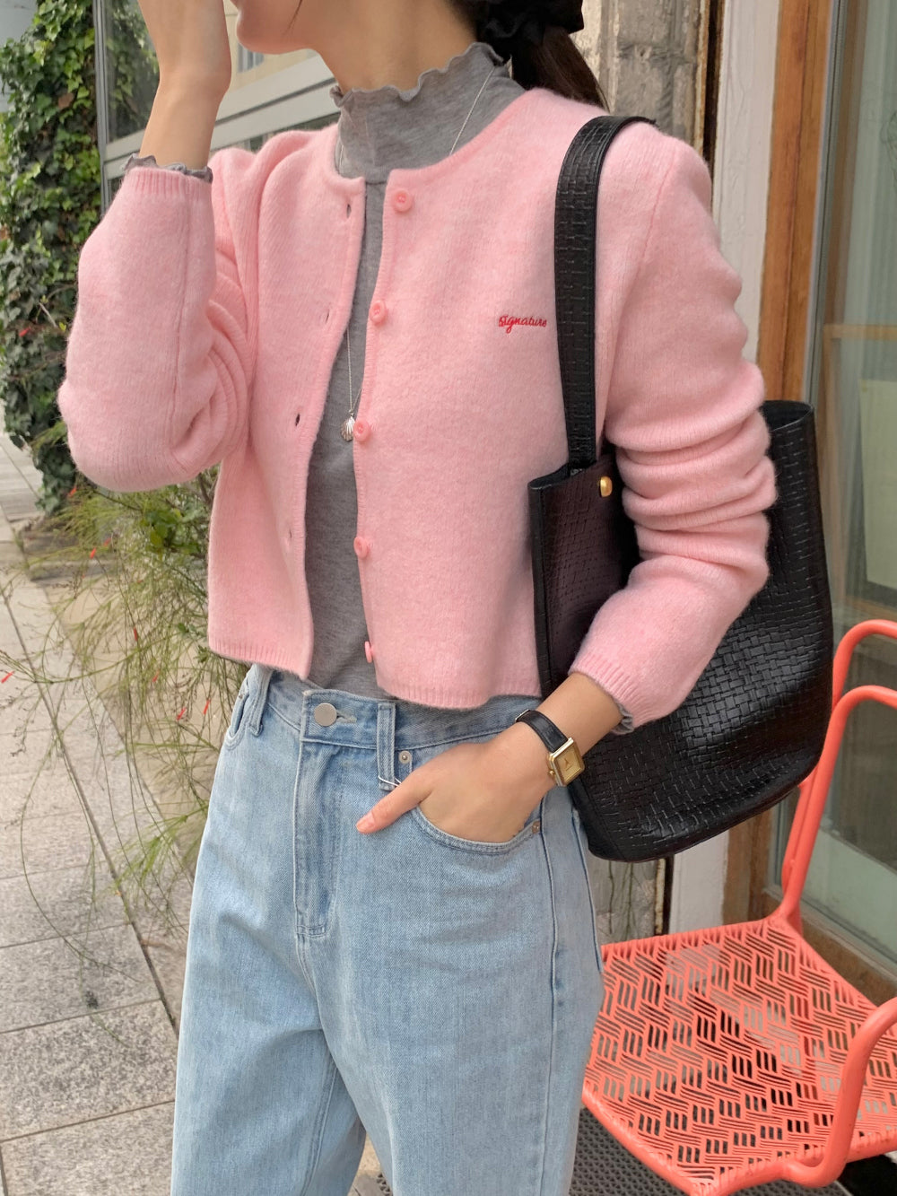 Brielle cardigan-4col