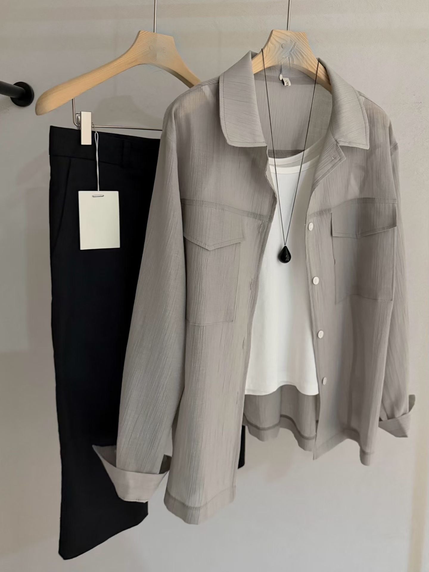 riv pocket shirt-2col