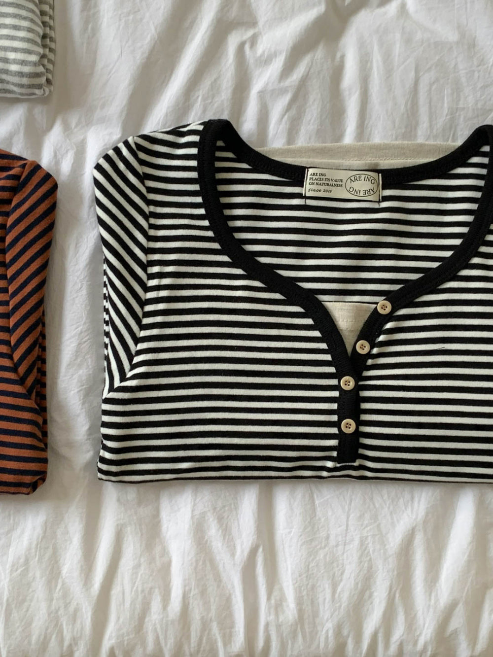 Mitzu stripe T-3col