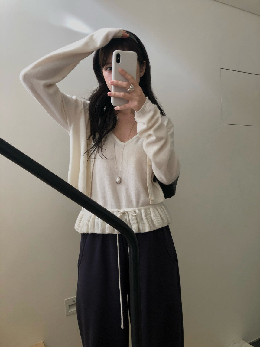 Edition bustier&cardigan-4col