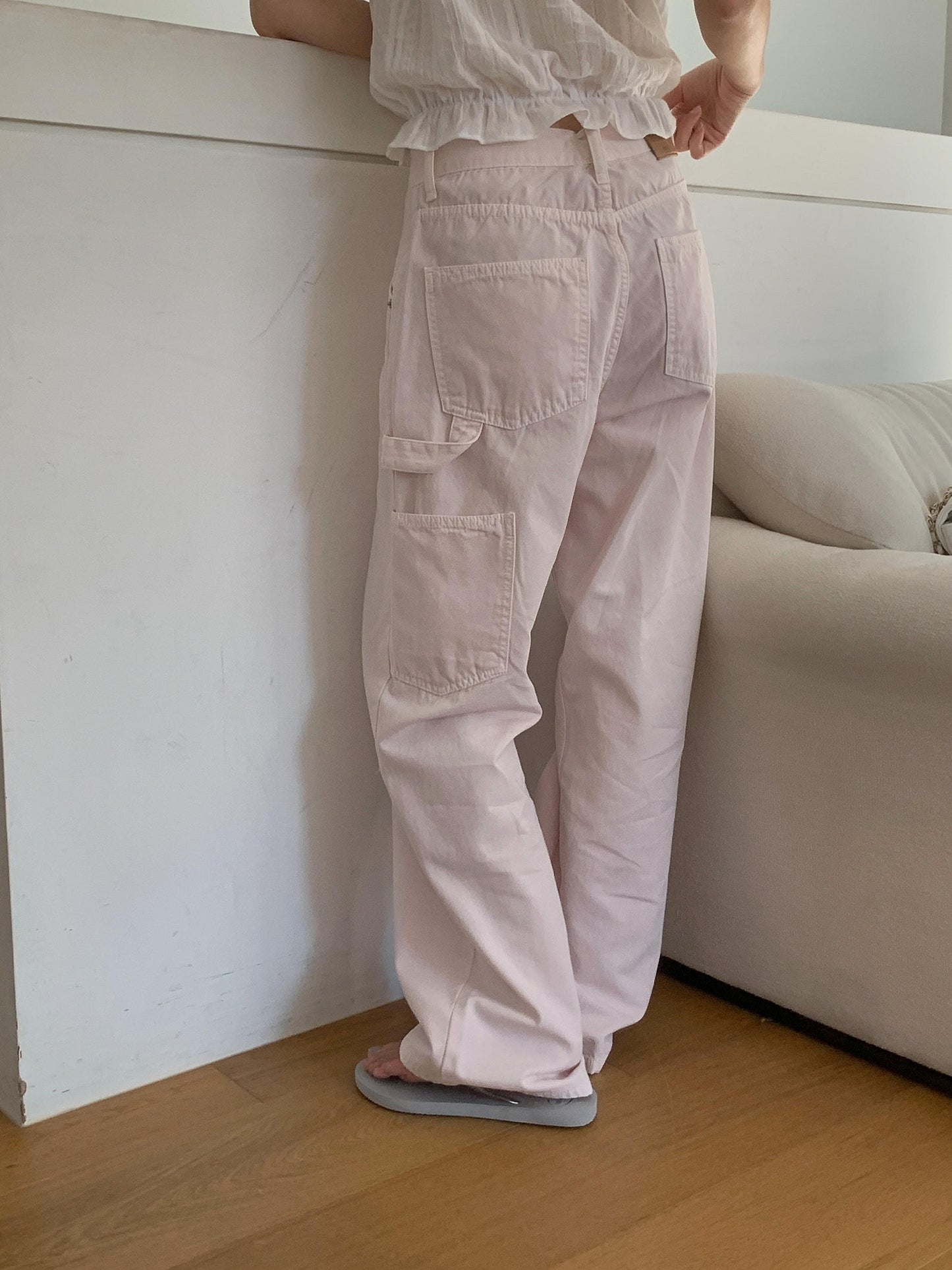 Carpenter dying denim
