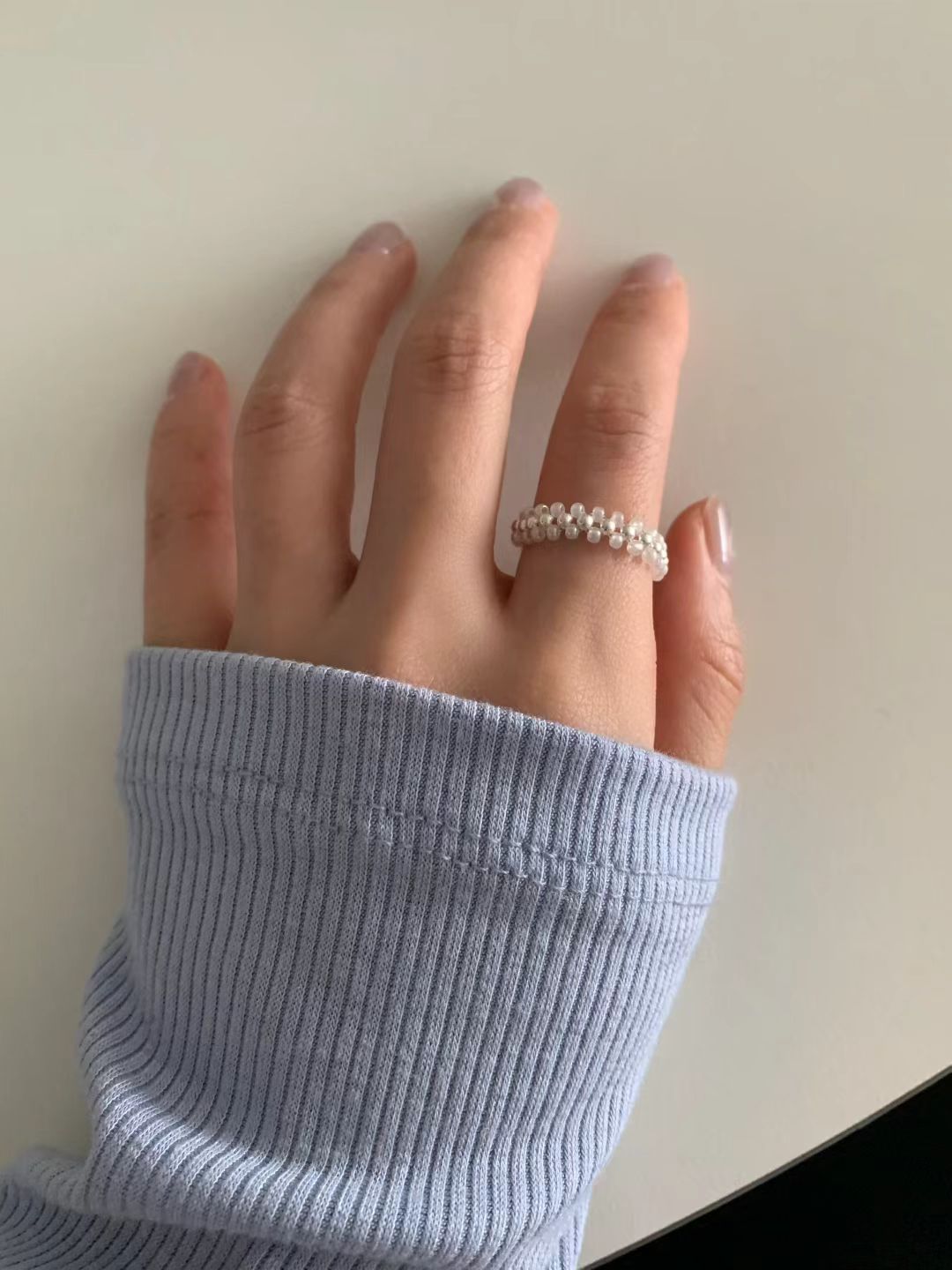 Flower Silver Ball biz Banding rong