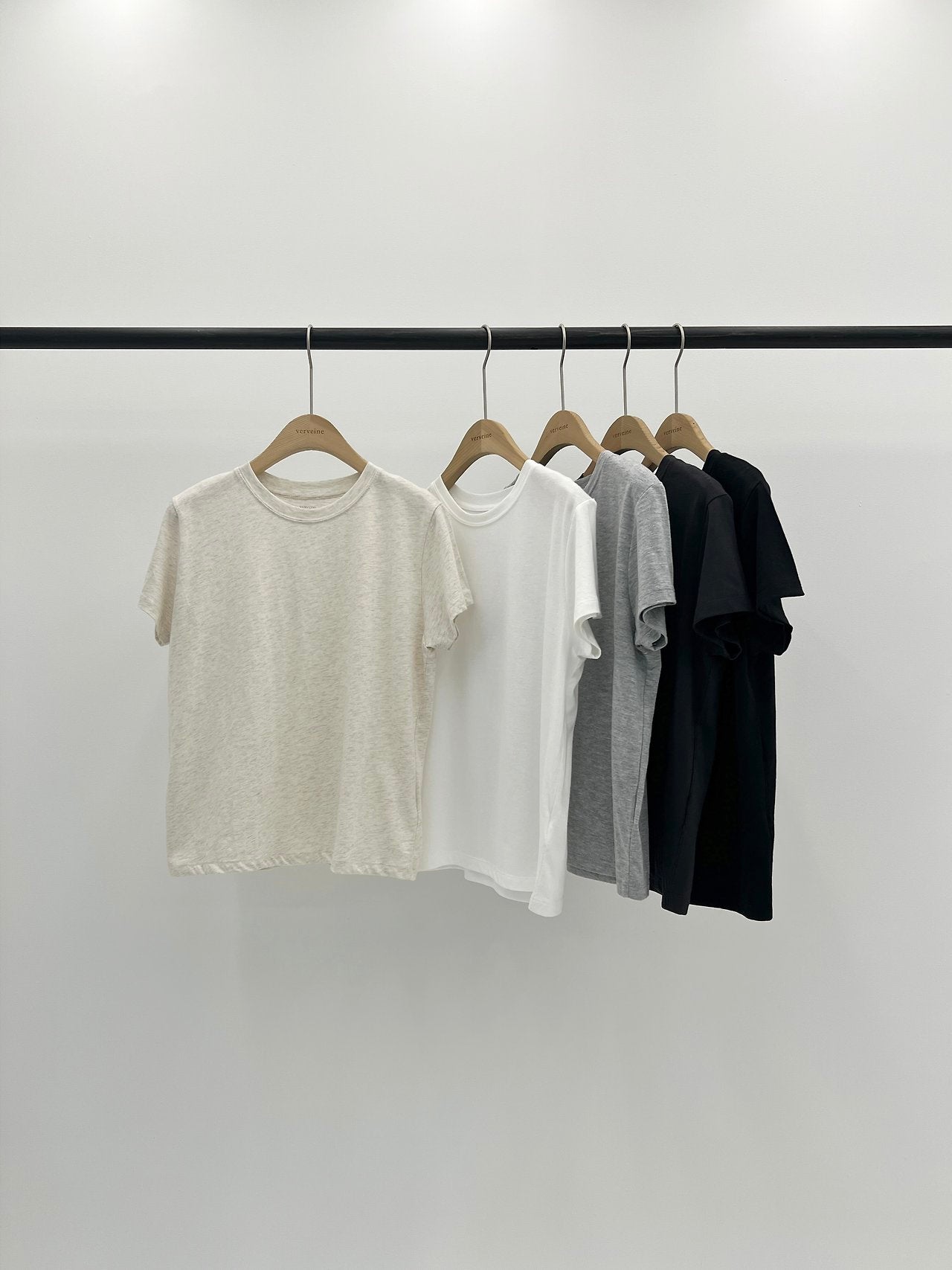 Lucie crop short sleeve T-5col