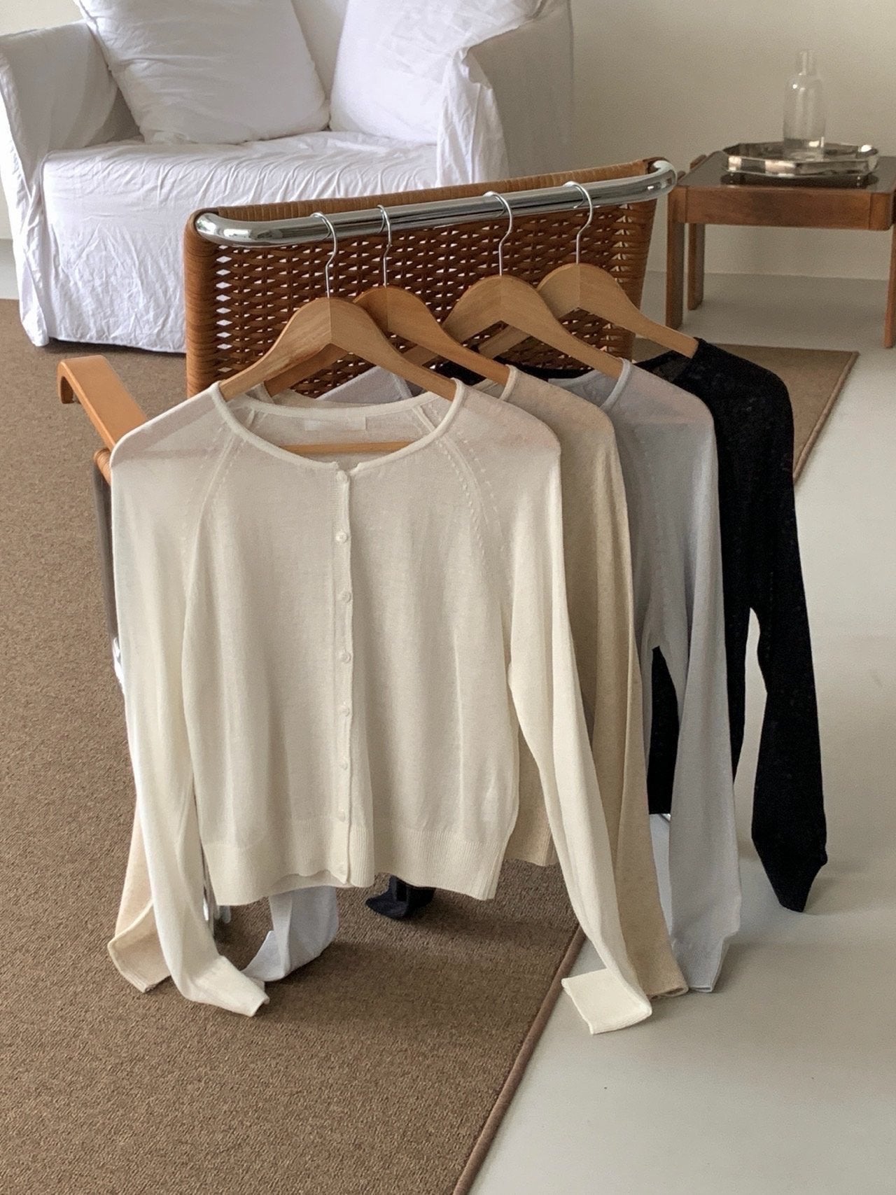 Sale ivory即納 Zoa linen cd-4col