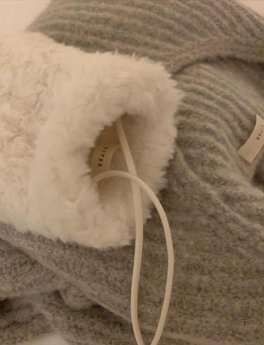 liter banny handmade fur bag