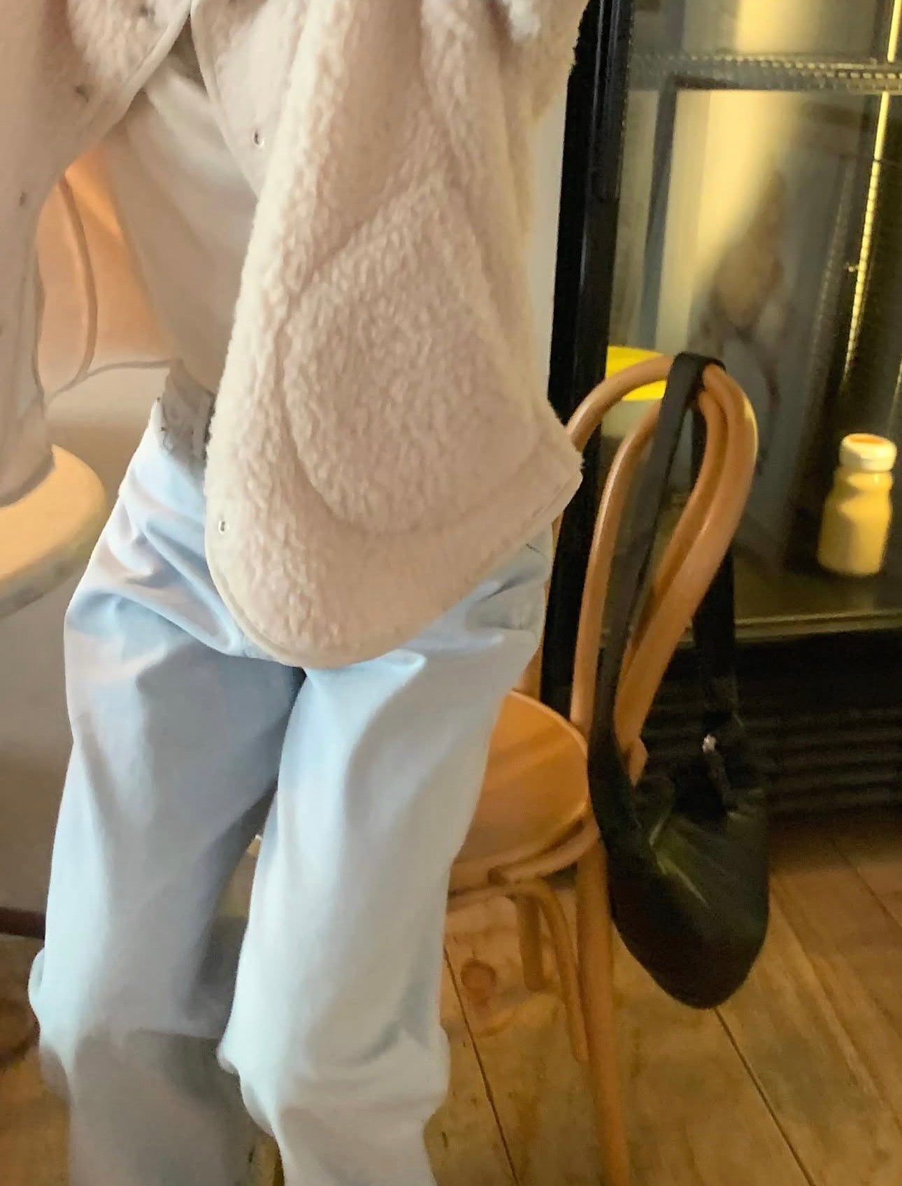 liter teddy searing fleece jumper-2col