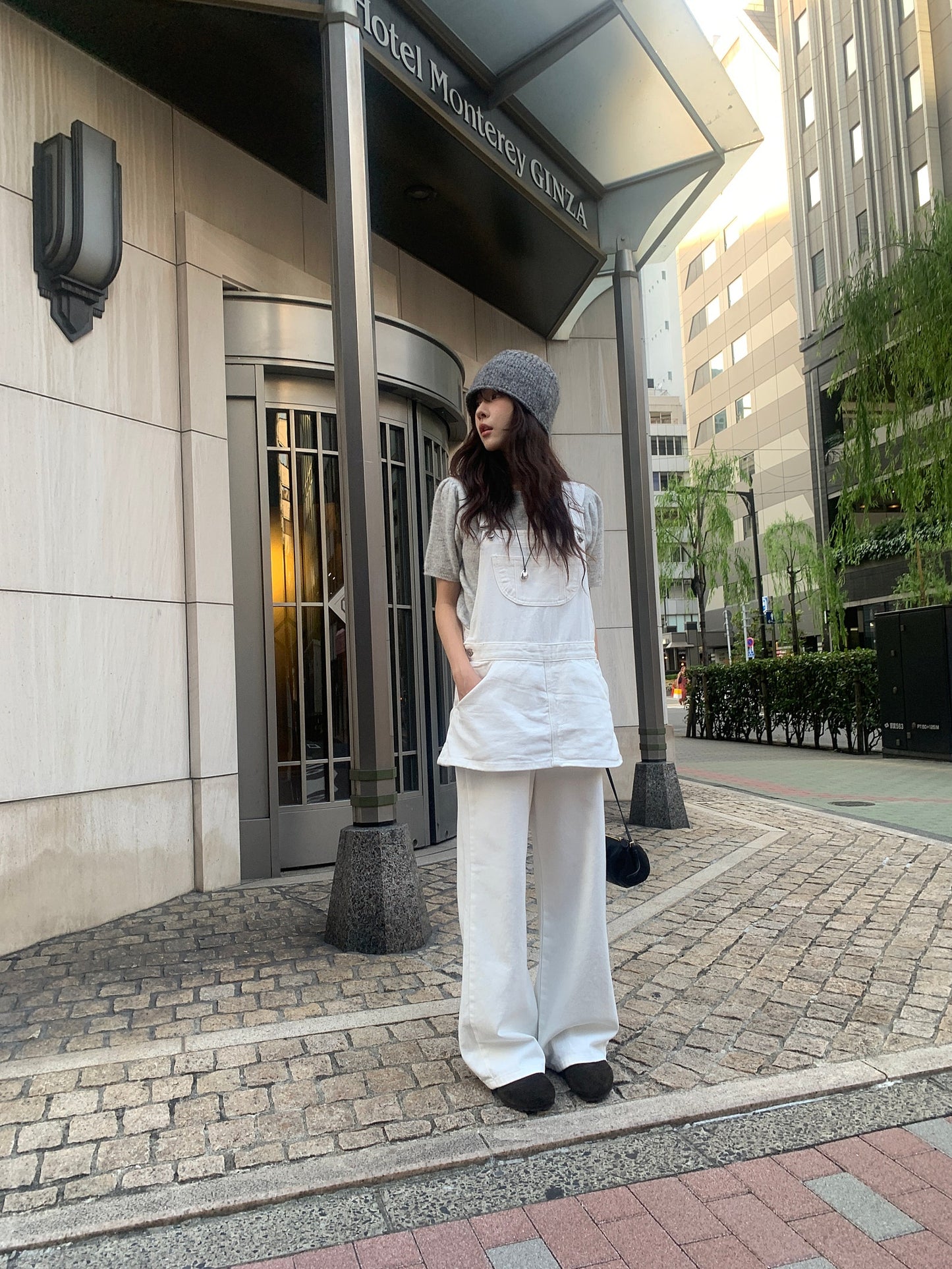 skirt overall denim