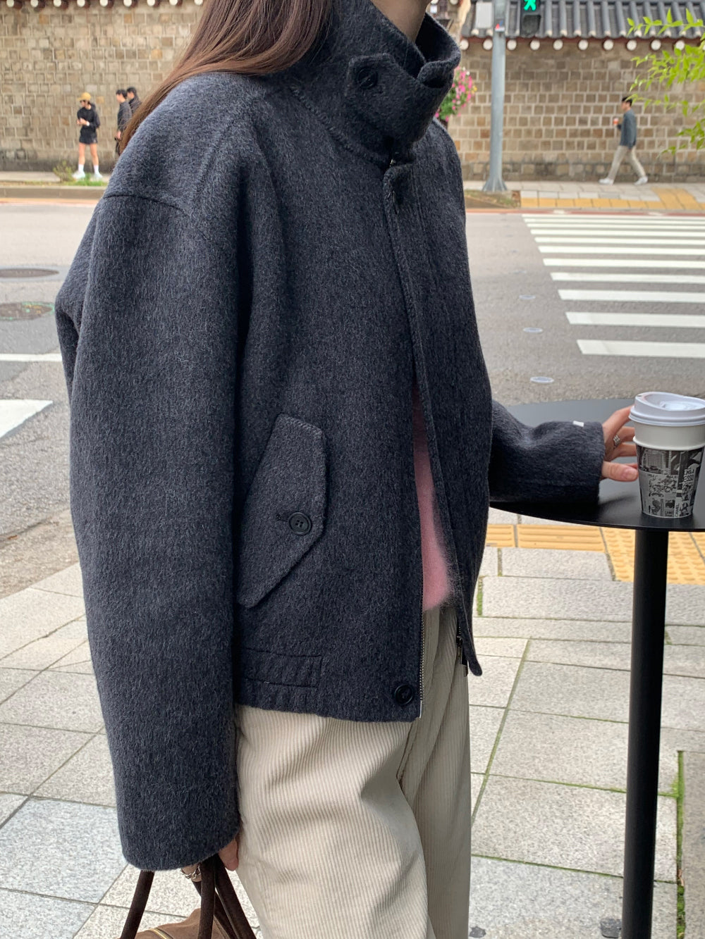 coco handmade short jacket-3col