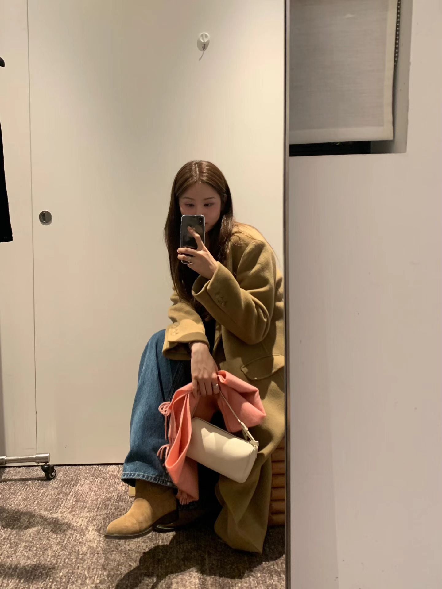 Ounce handmade tate cashmere coat-3col