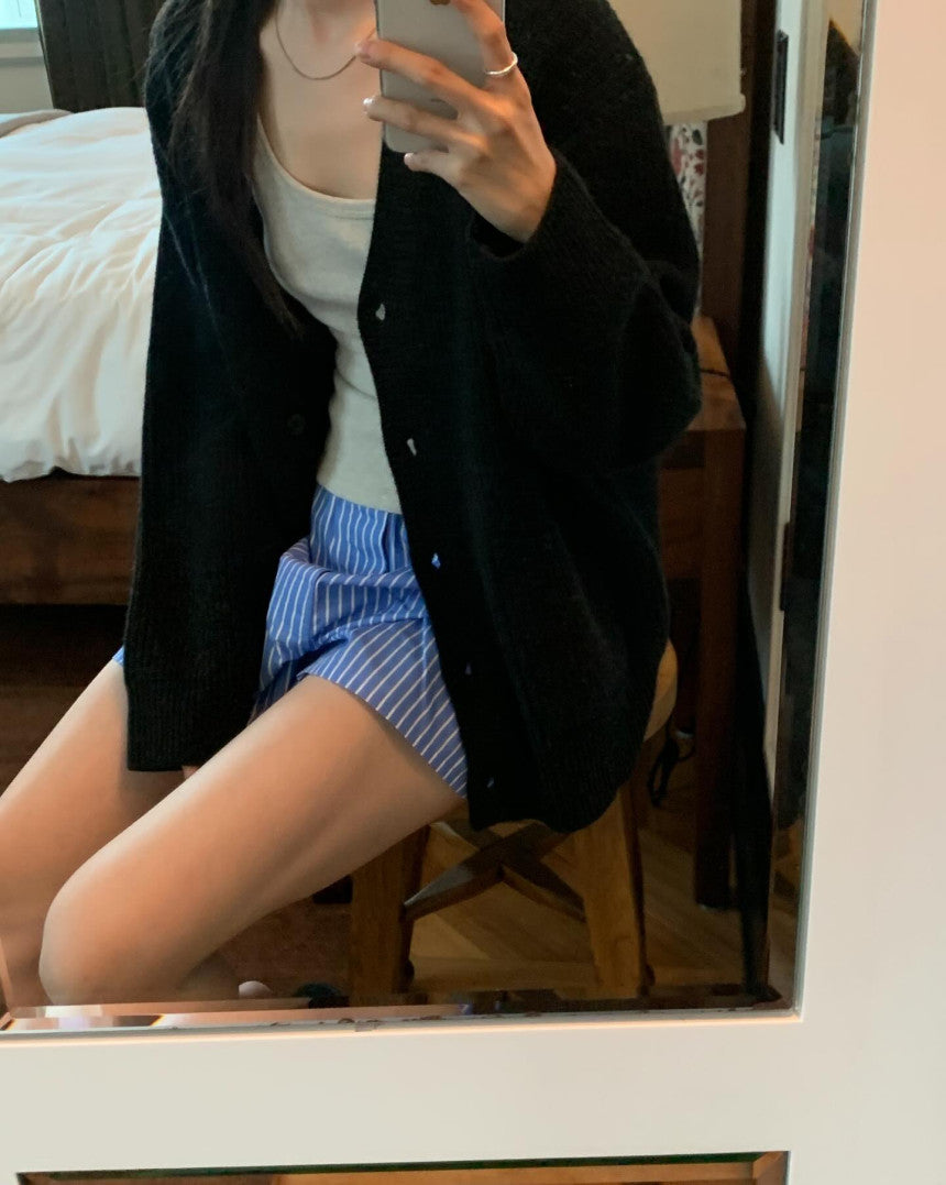 Mue hachi cardigan-4col