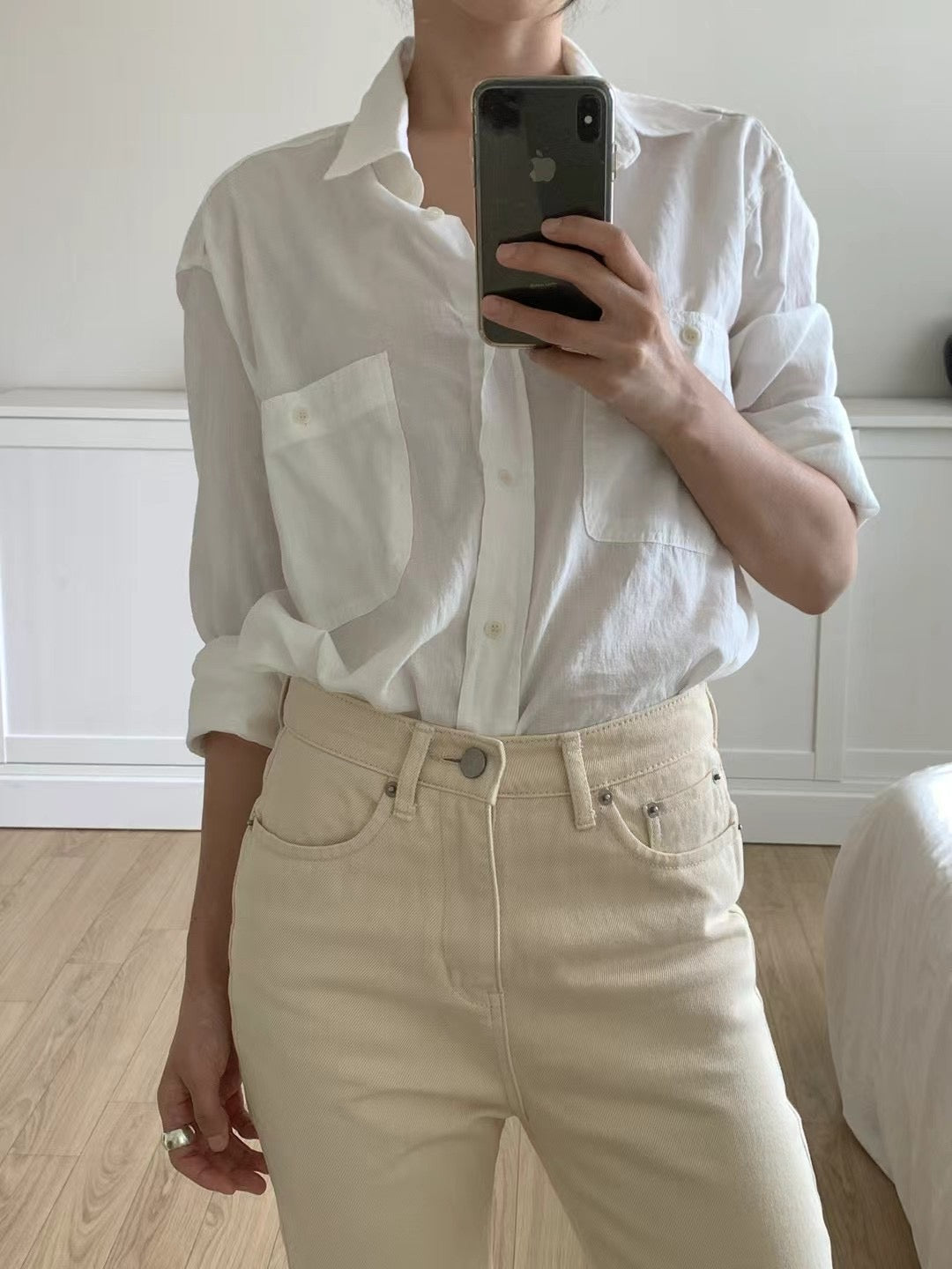 Ounce washing light shirt-3col
