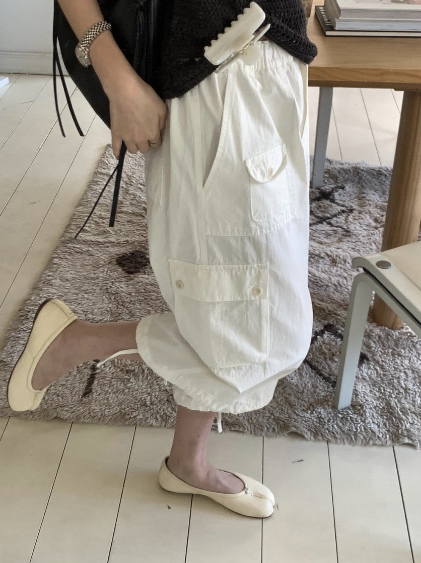 capri cargo pants-2col