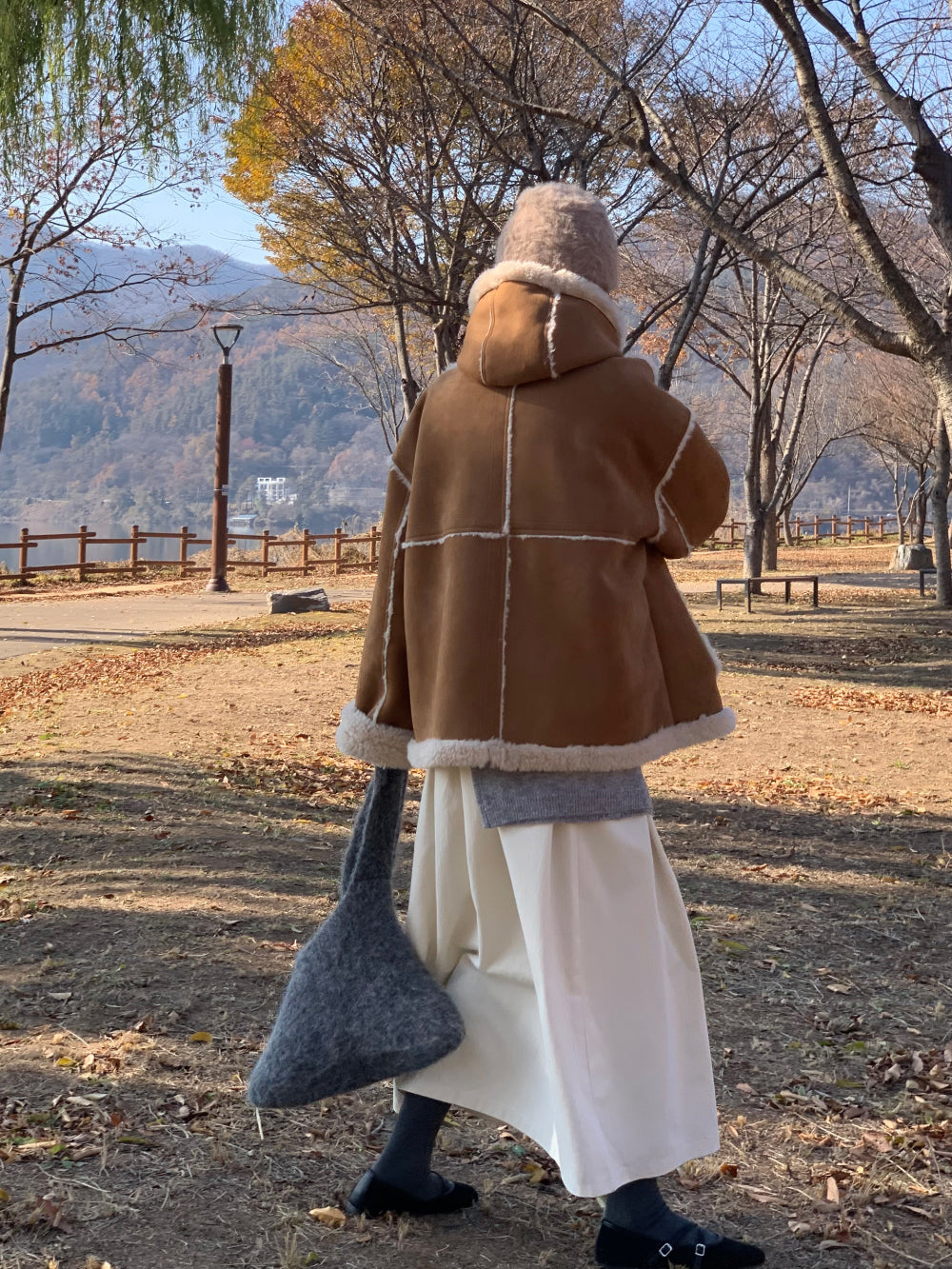 aione peach gimo skirt