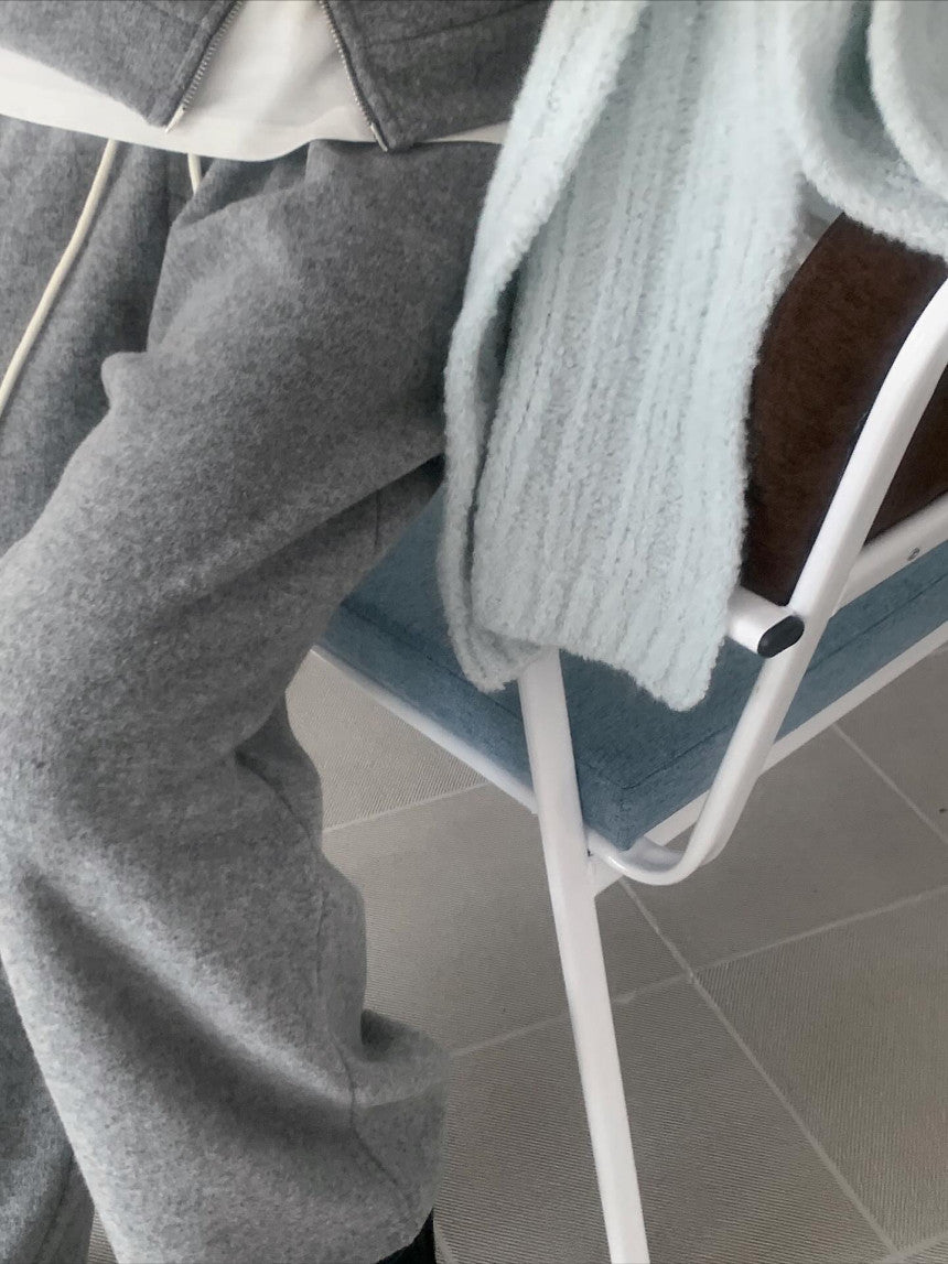 liter pony wool sweat pants-2col