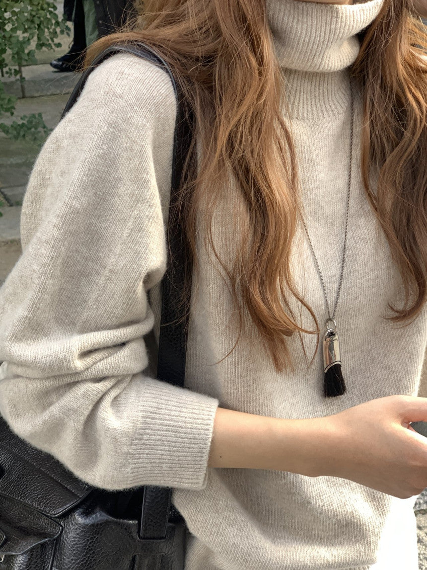 Meline wholegarment turtleneck knit-3col