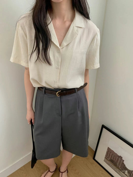 Apple blouse-3col