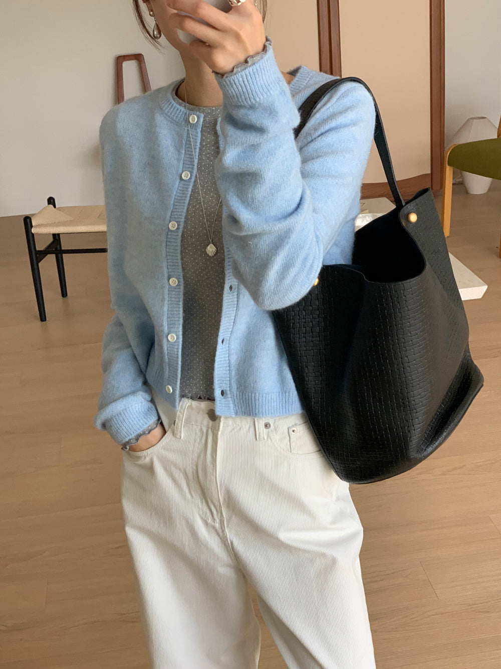 Youth cardigan-4col