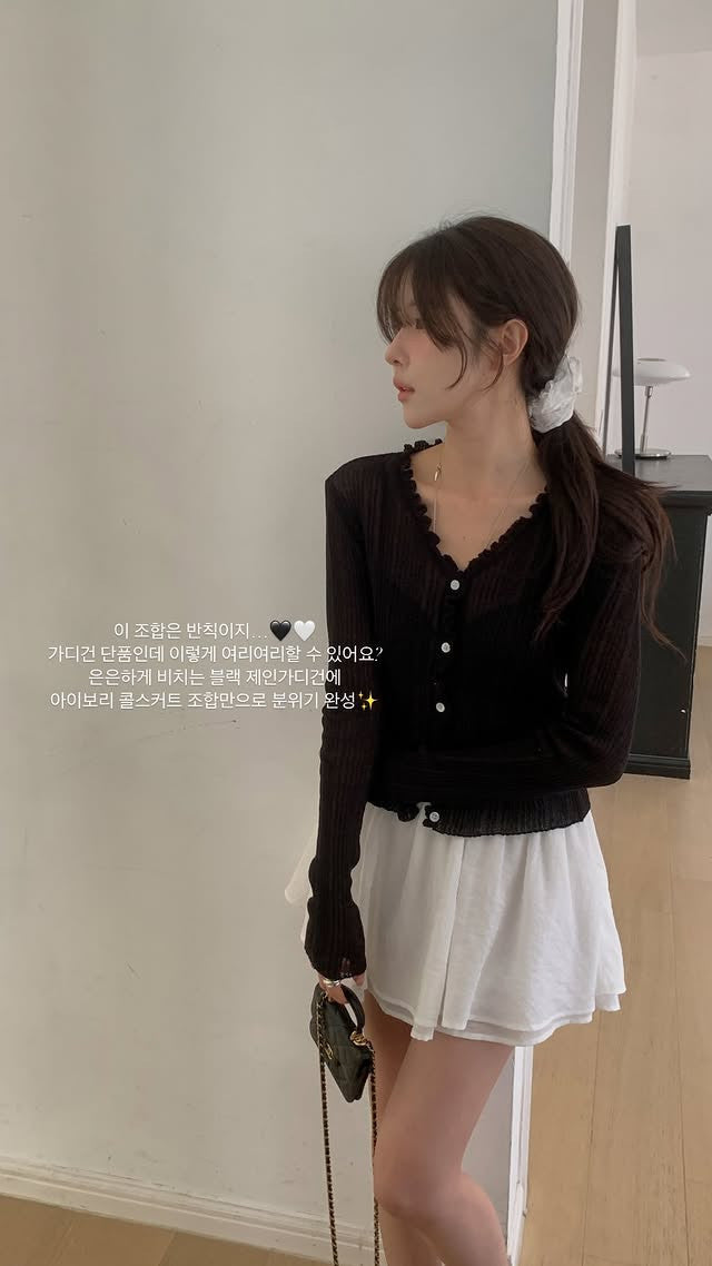 Jane linen cardigan-3col