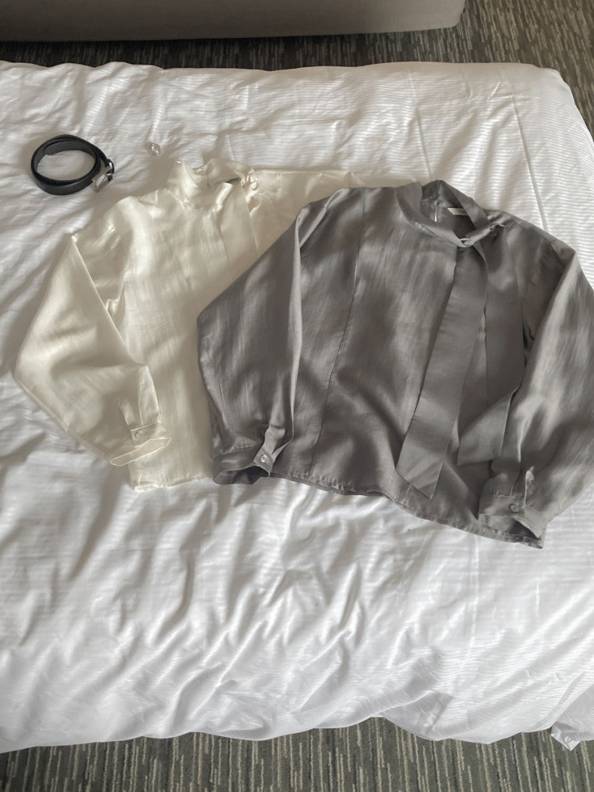 ar tie blouse-2col