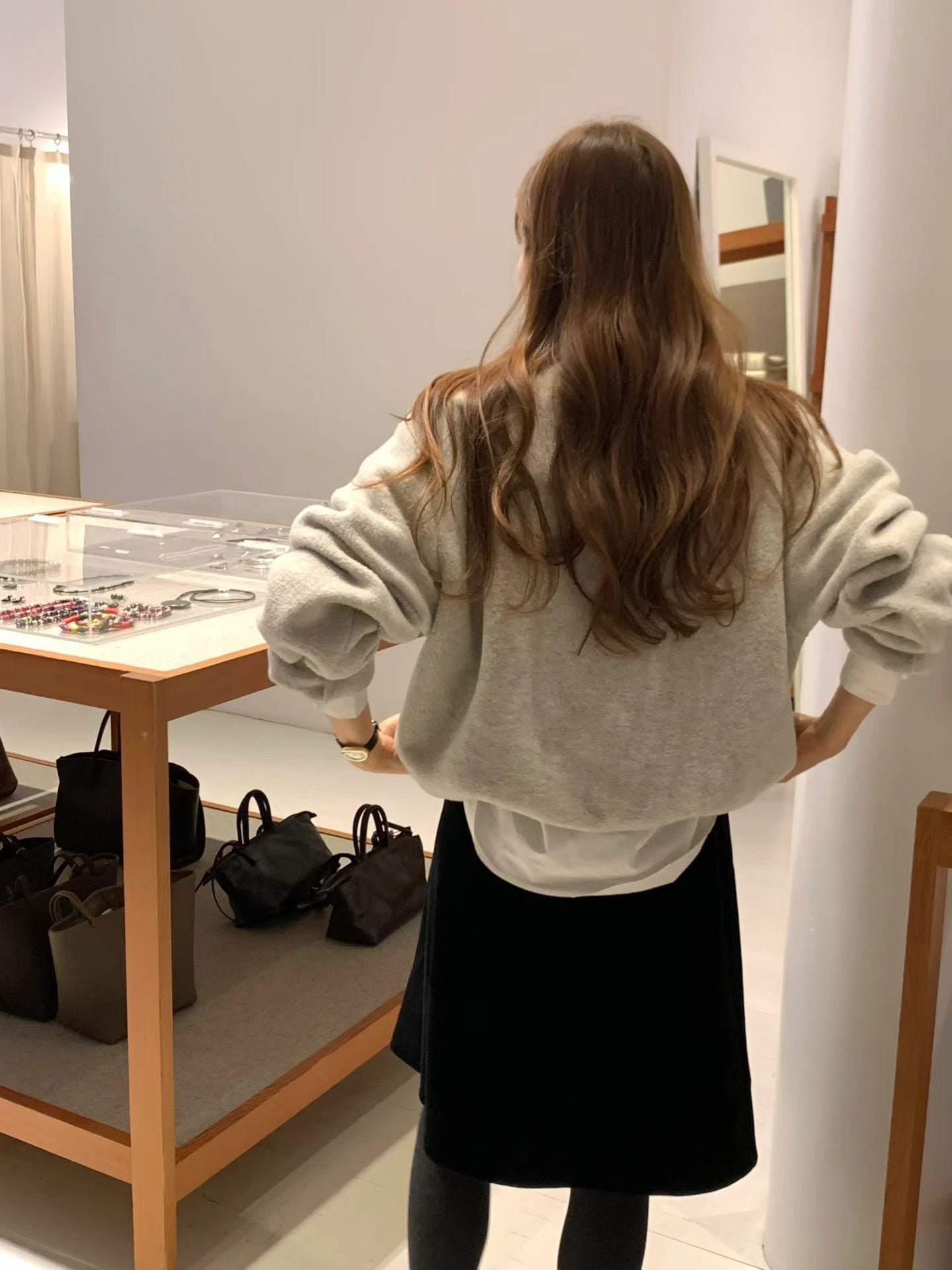 Ounce snug fleece zip up jumper-2col