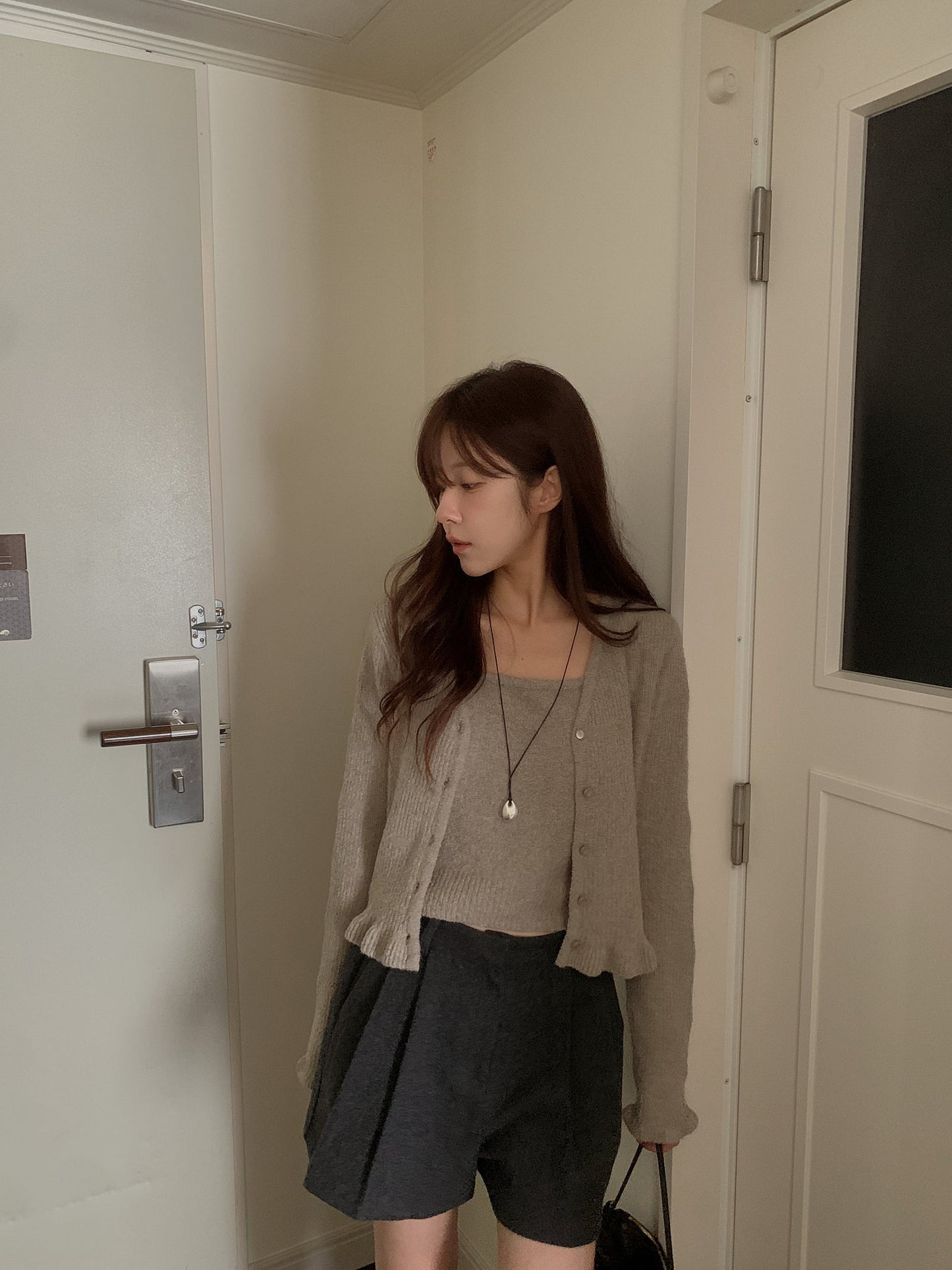 Corr bustier&cardigan-3col
