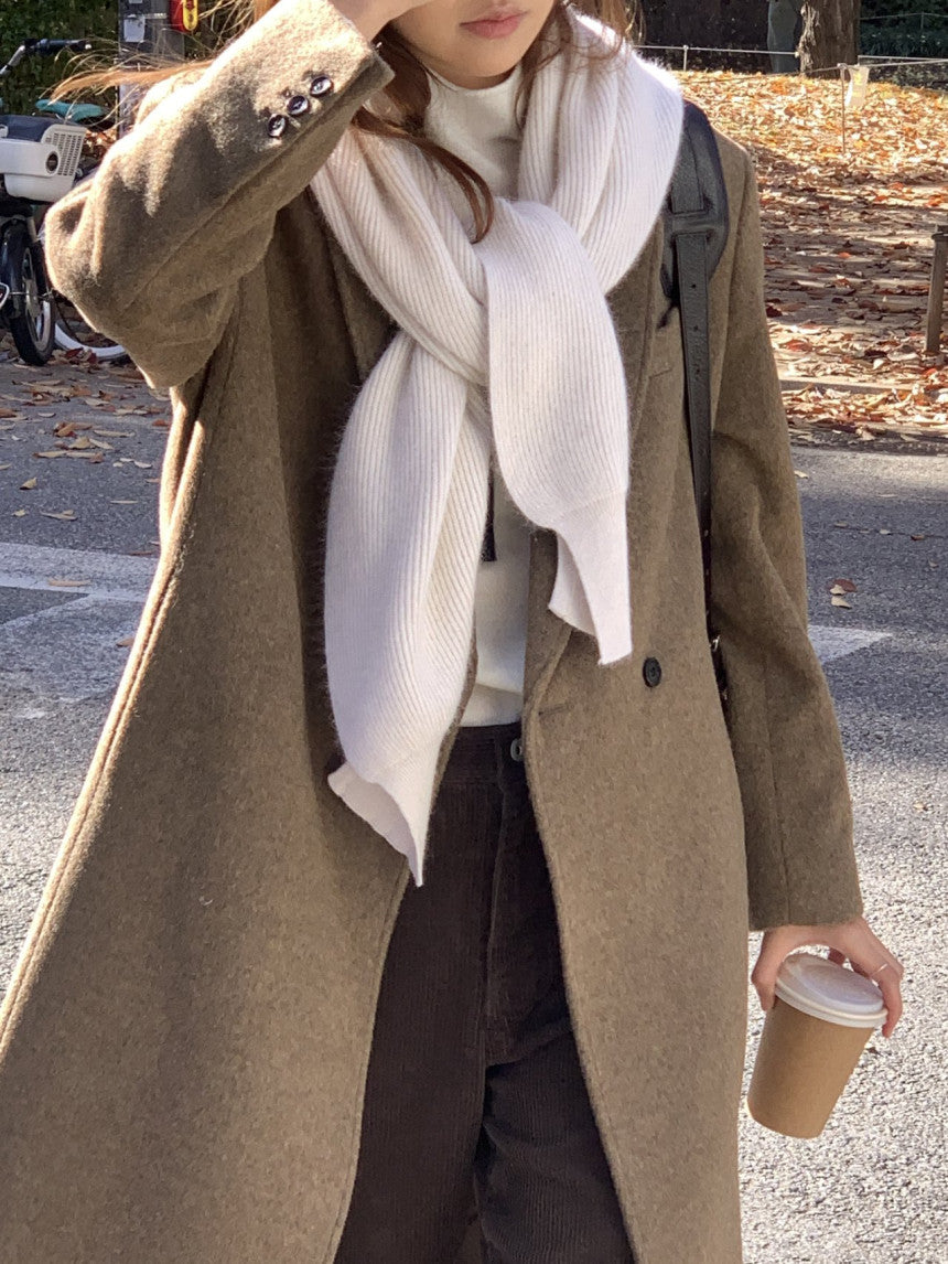 Verona raccoon knit bolero-3col