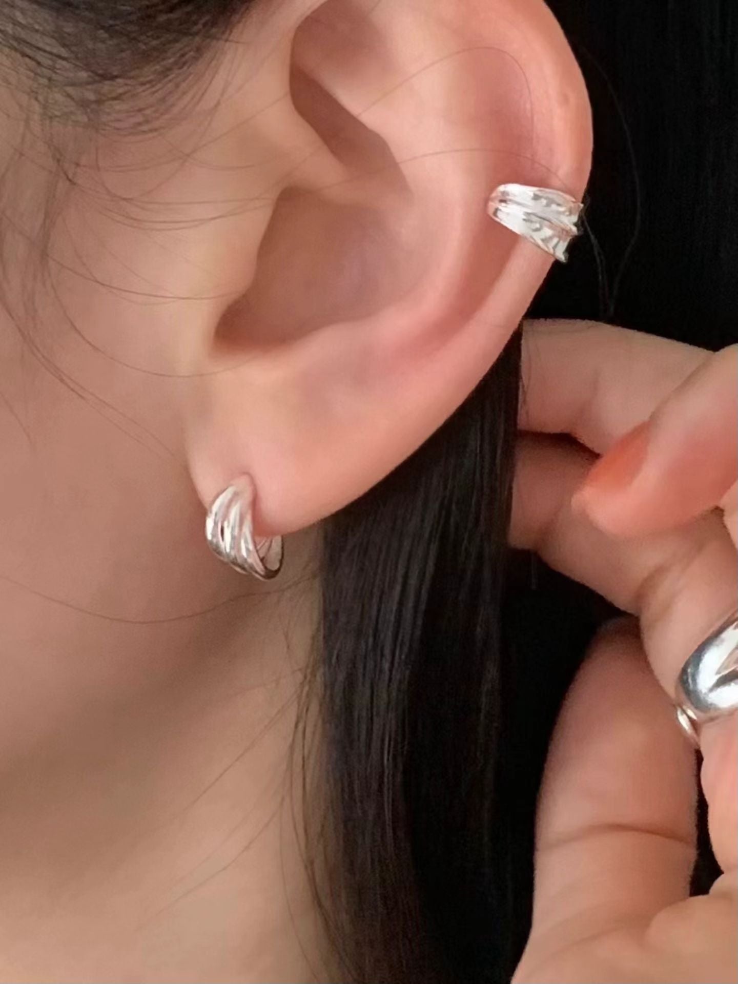 wide ear cuff