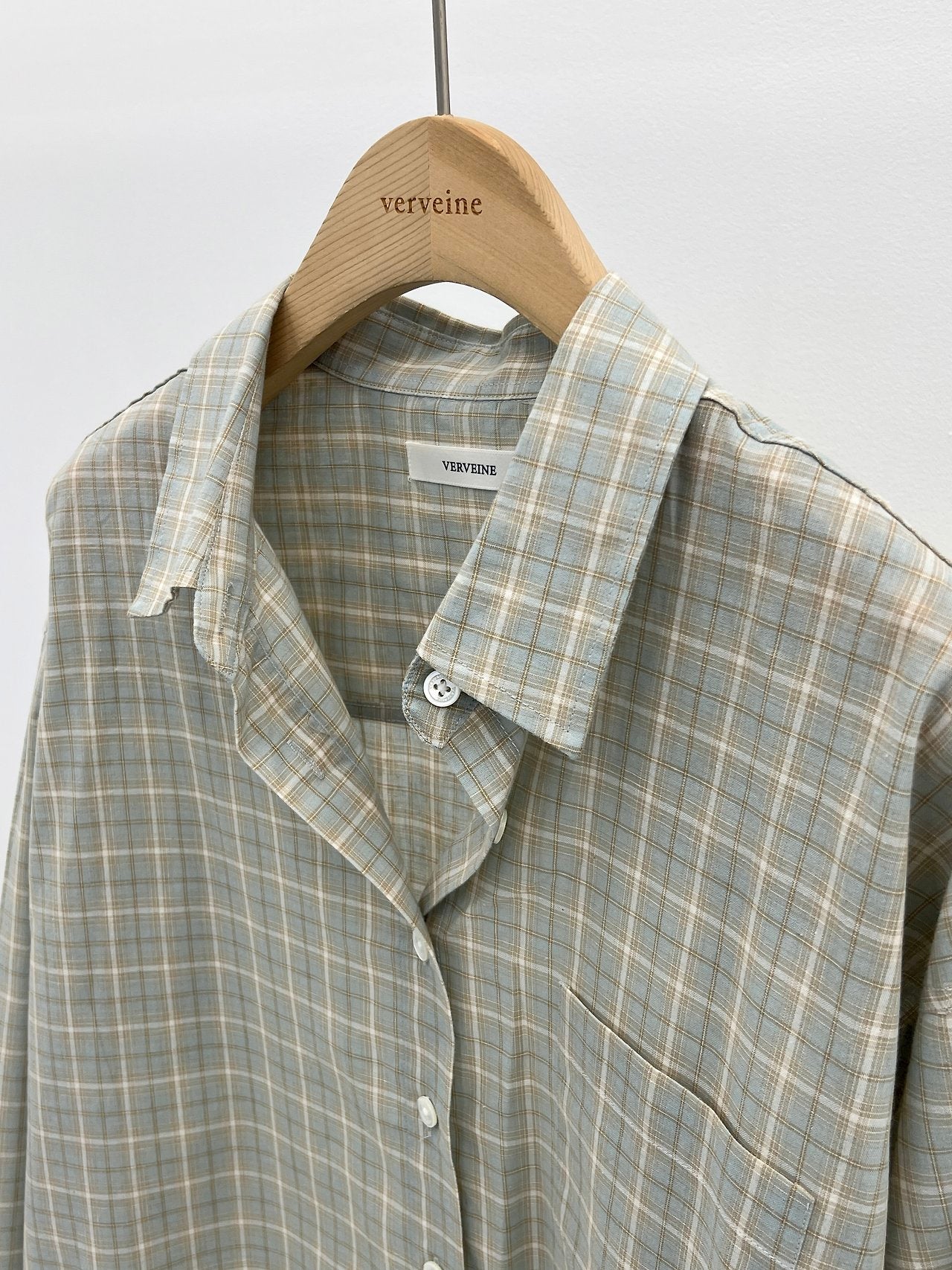 Halen check shirt-2col