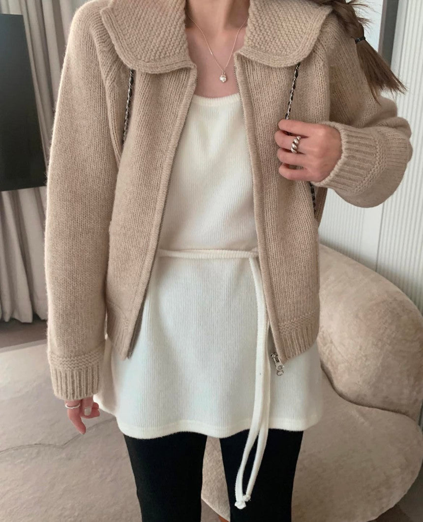 2way Clover Zip Up-2col