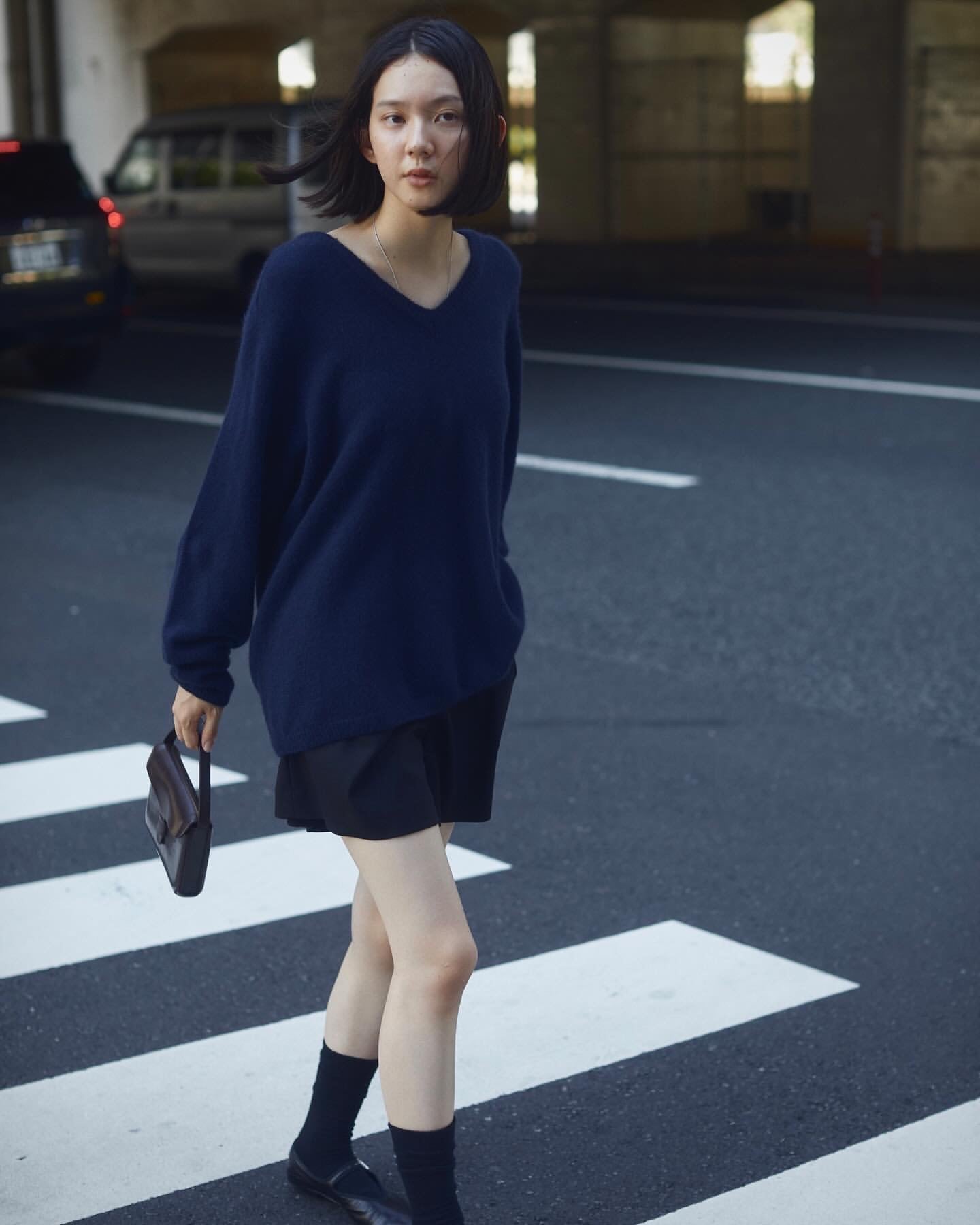 Cashmere airy knit-5col