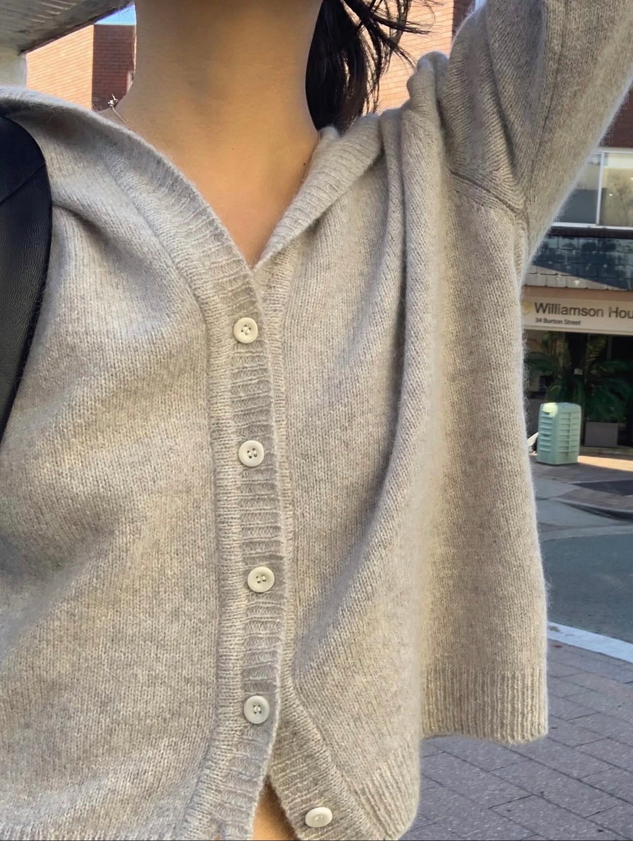 liter roa raccoon sailor cardigan-2col
