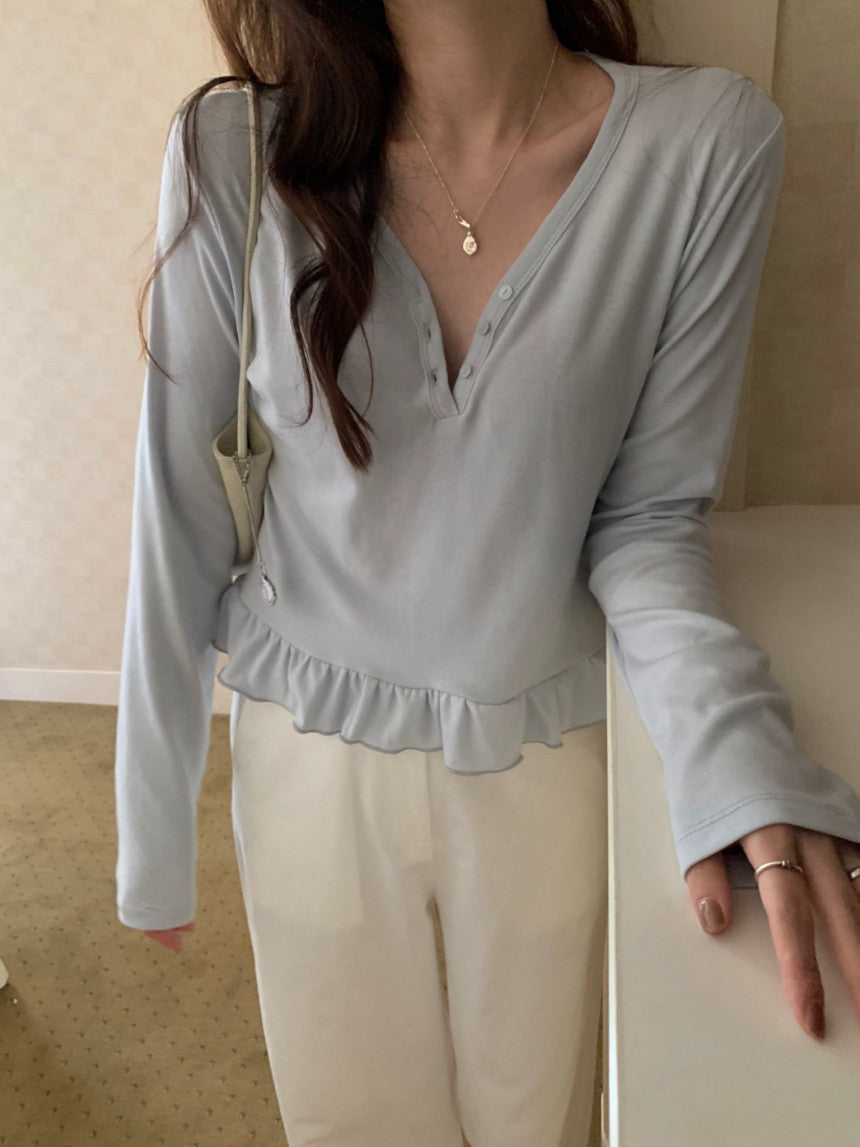 Hipi frill T-3col