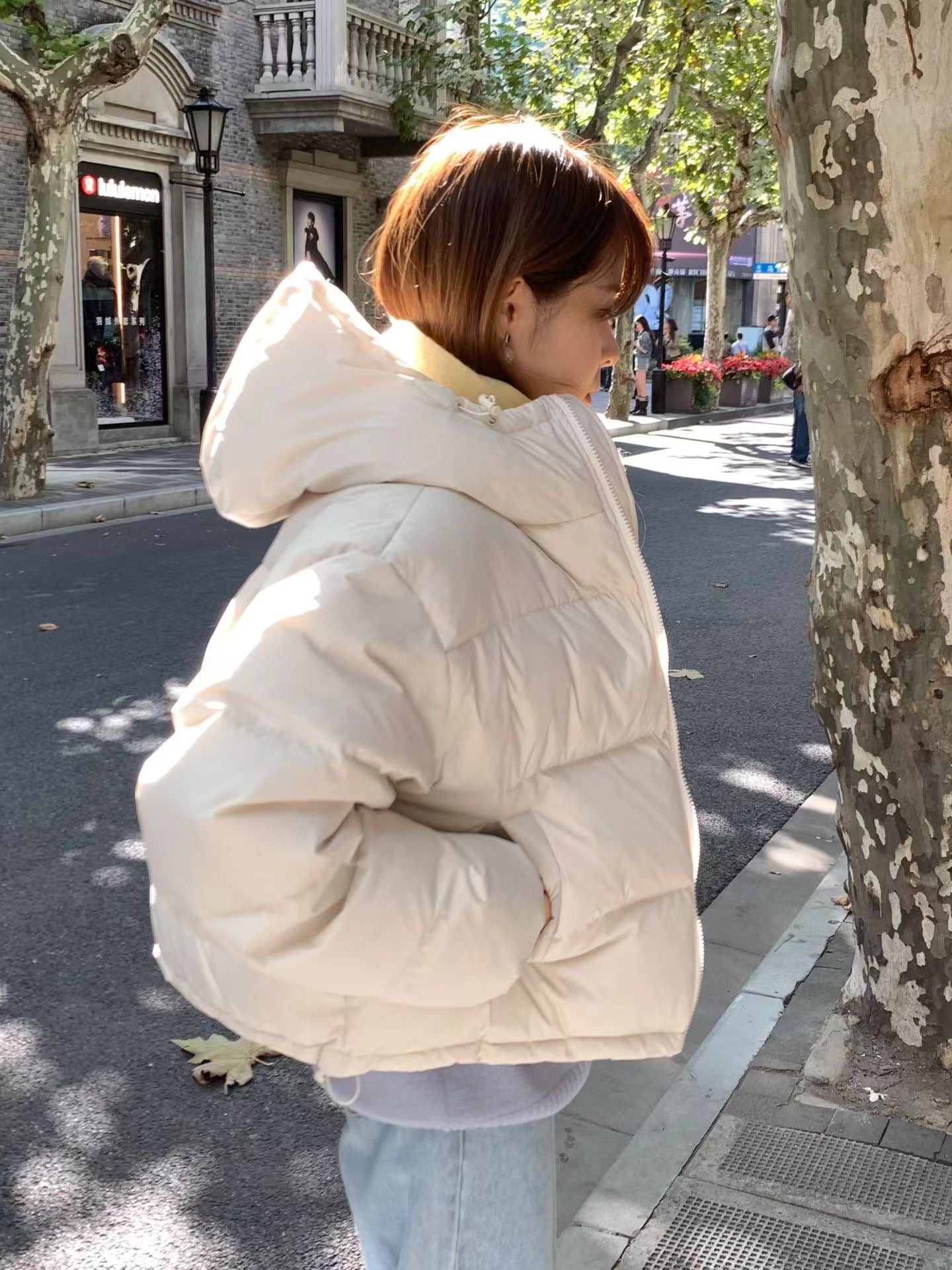 Ounce bunny hoodie padding-3col