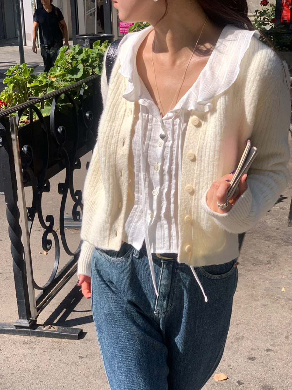 Bog cardigan-4col