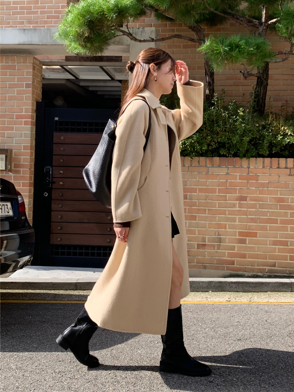 one mile long handmade coat-3col