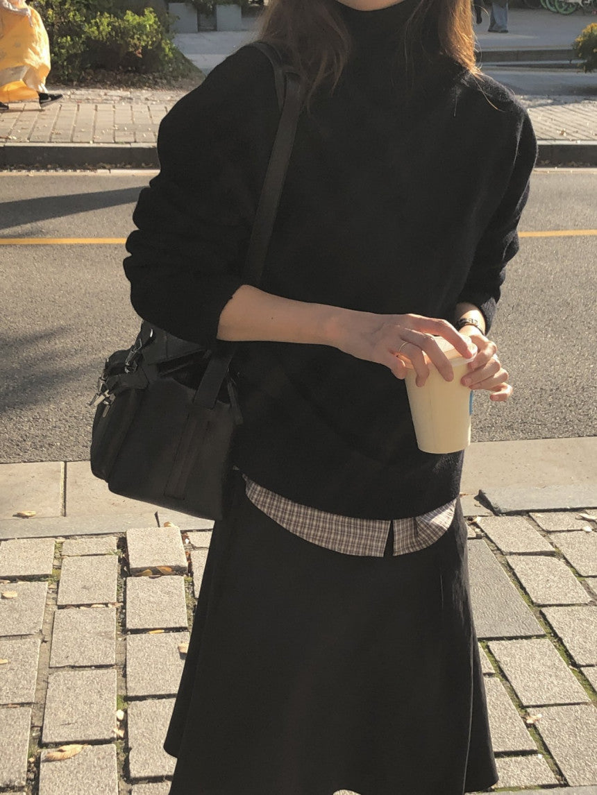 Meline wholegarment turtleneck knit-3col