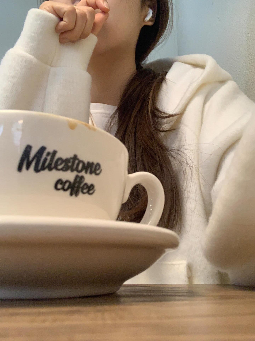 liter pony wool hood zip up-2col