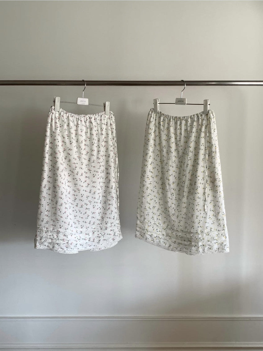 drop flower skirt-2col